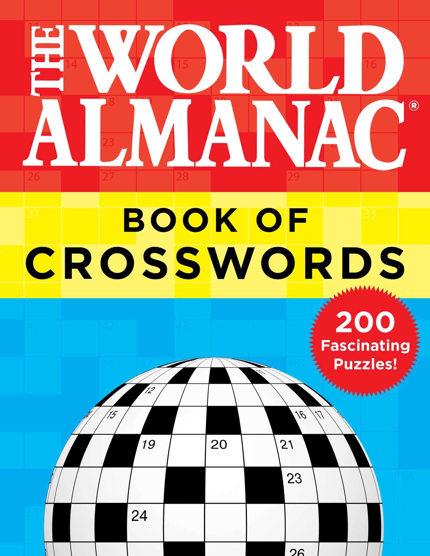 The World Almanac Book of Crosswords - Fun Brain Teasers & Puzzle Games for Adults, Travel & Relaxation