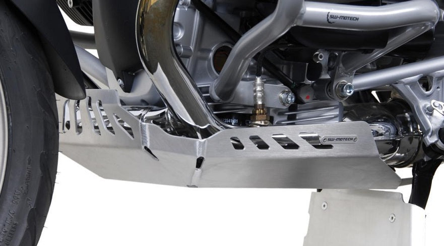 SW Motech Skid Plate for BMW R1200GS (2006-2012) & R1200GS Adventure (2008-2013) - Heavy Duty Engine Protection for Off-Road Motorcycle Riding