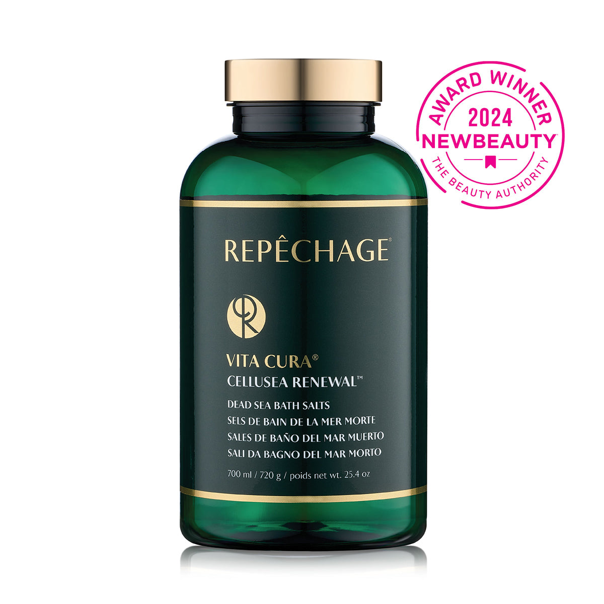 Vita Cura® CelluSea Renewal™ Dead Sea Bath Salts - Natural Mineral Rich Body Detox & Relaxation - Perfect for Spa, Stress Relief & Skin Hydration at Home