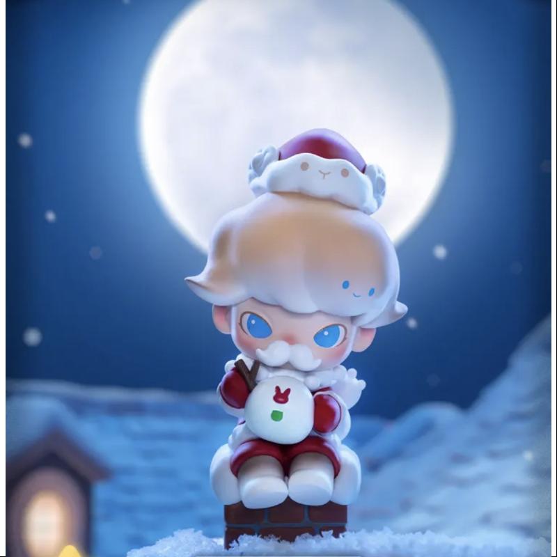 DIMOO Letters from Snowman Series - Making Snowman Collectible Toy Figure for Christmas Decorations & Holiday Gift Giving