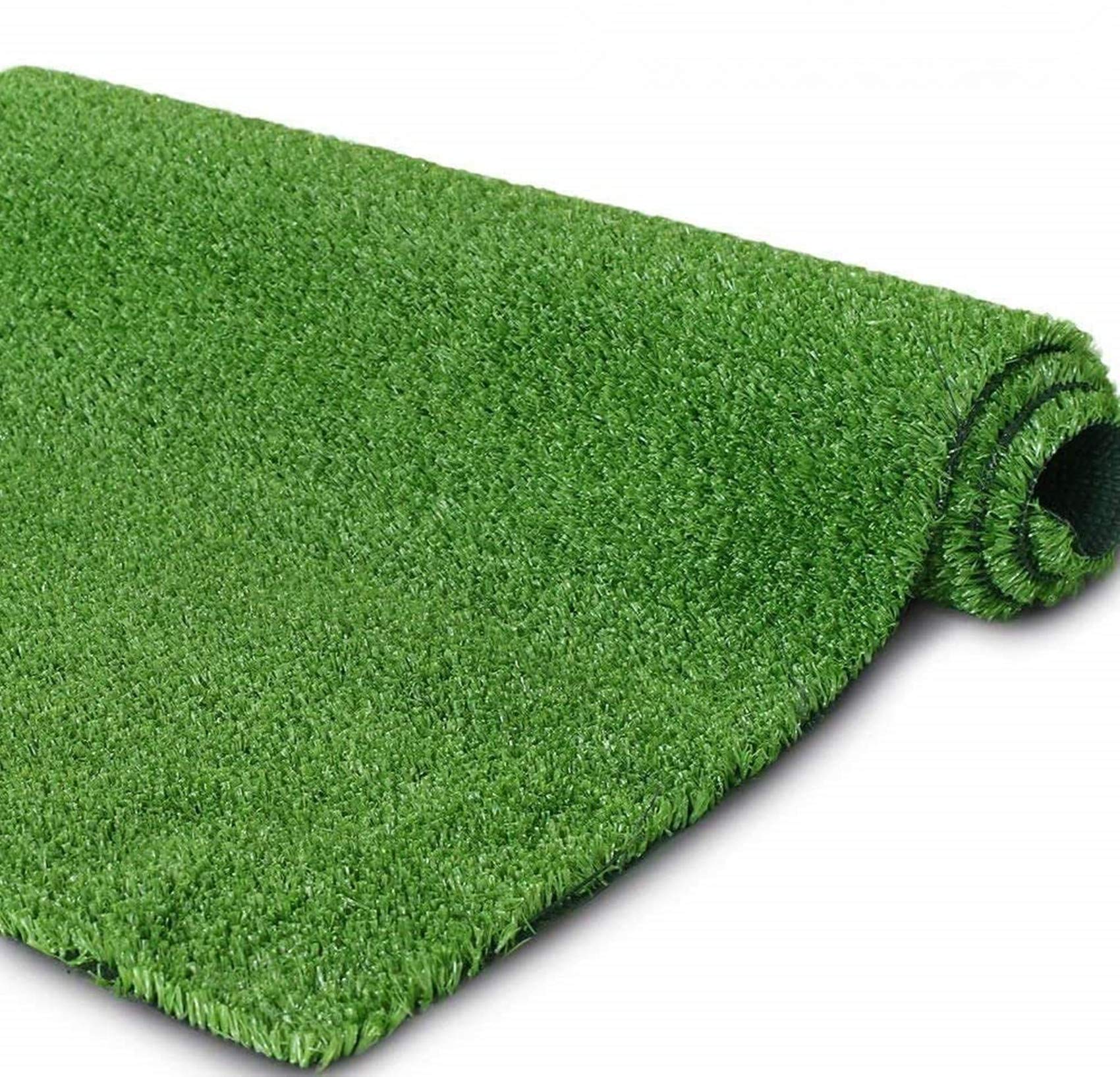 Premium Artificial Grass Turf - 8FT x 25FT Realistic Fake Lawn for Indoor & Outdoor Use | 0.4