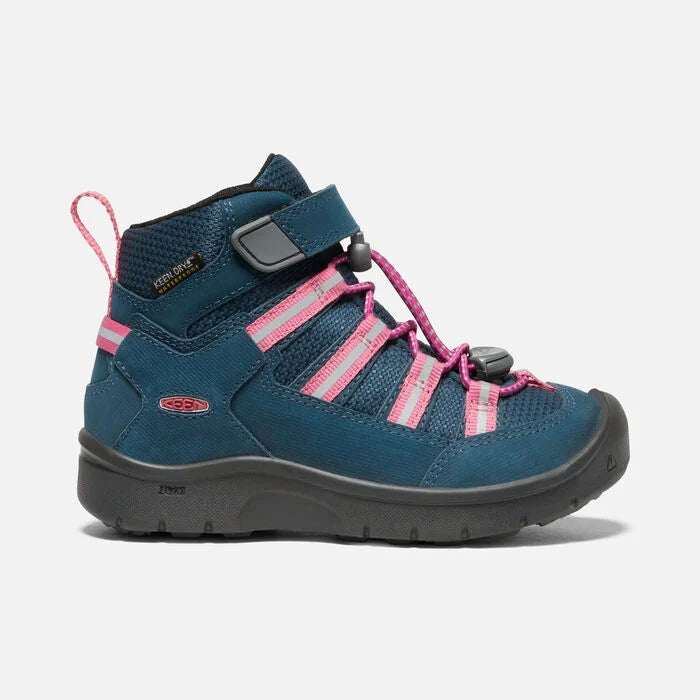 Keen Blue Wing Teal/Fruit Dove Hikeport 2 Sport Mid Hiking Shoes for Men & Women - Waterproof Outdoor Trekking Boots for Hiking, Camping & Trail Running