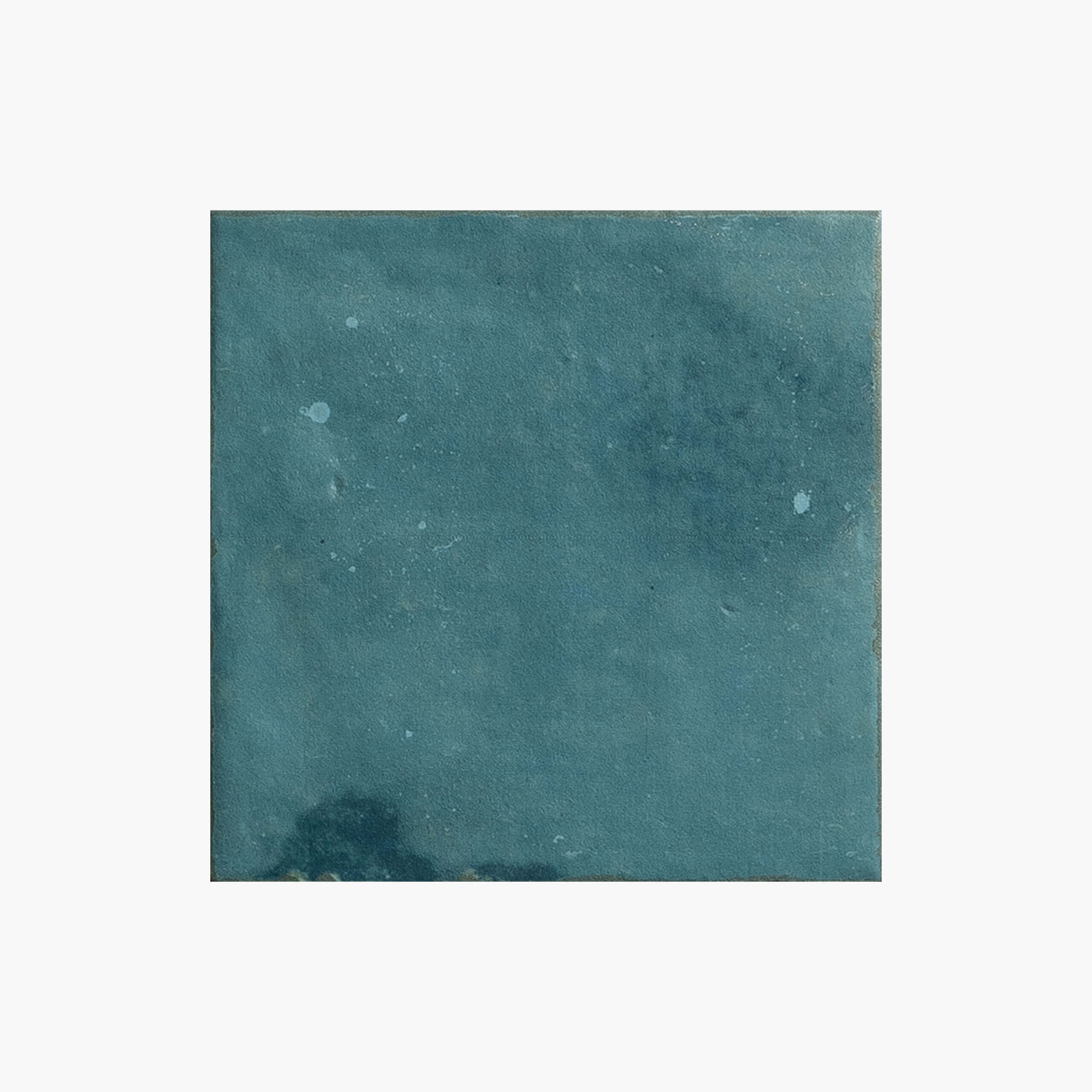 Marlow 115x115 Matt True Turquoise Sample Tile - Premium Ceramic Wall & Floor Tile for Bathroom, Kitchen, and Backsplash