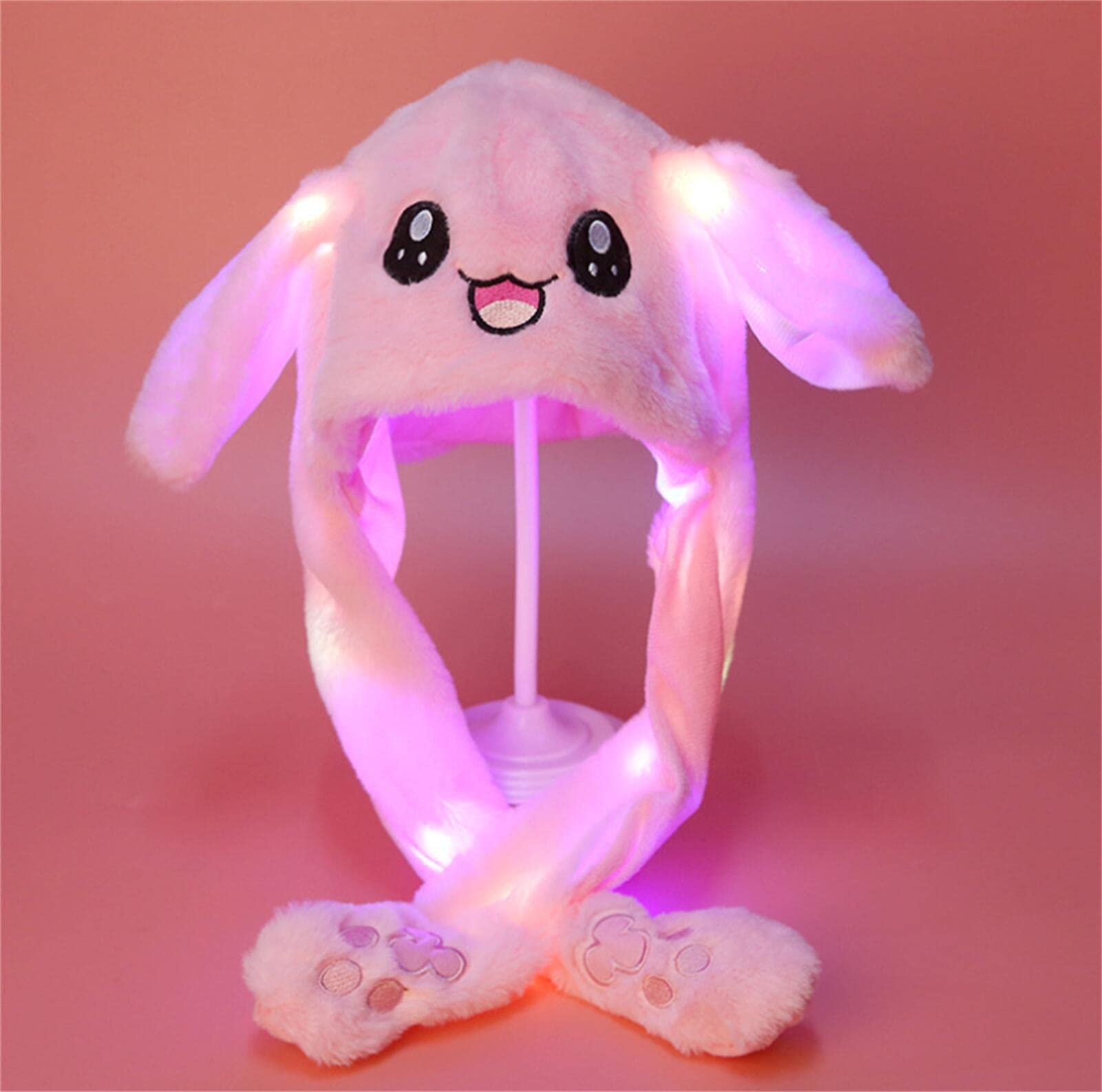 Soft Plush Bunny Ears Headband - Cute Rabbit Hat with Airbag Cap for Women & Girls | Perfect for Easter Costumes, Cosplay, and Themed Parties