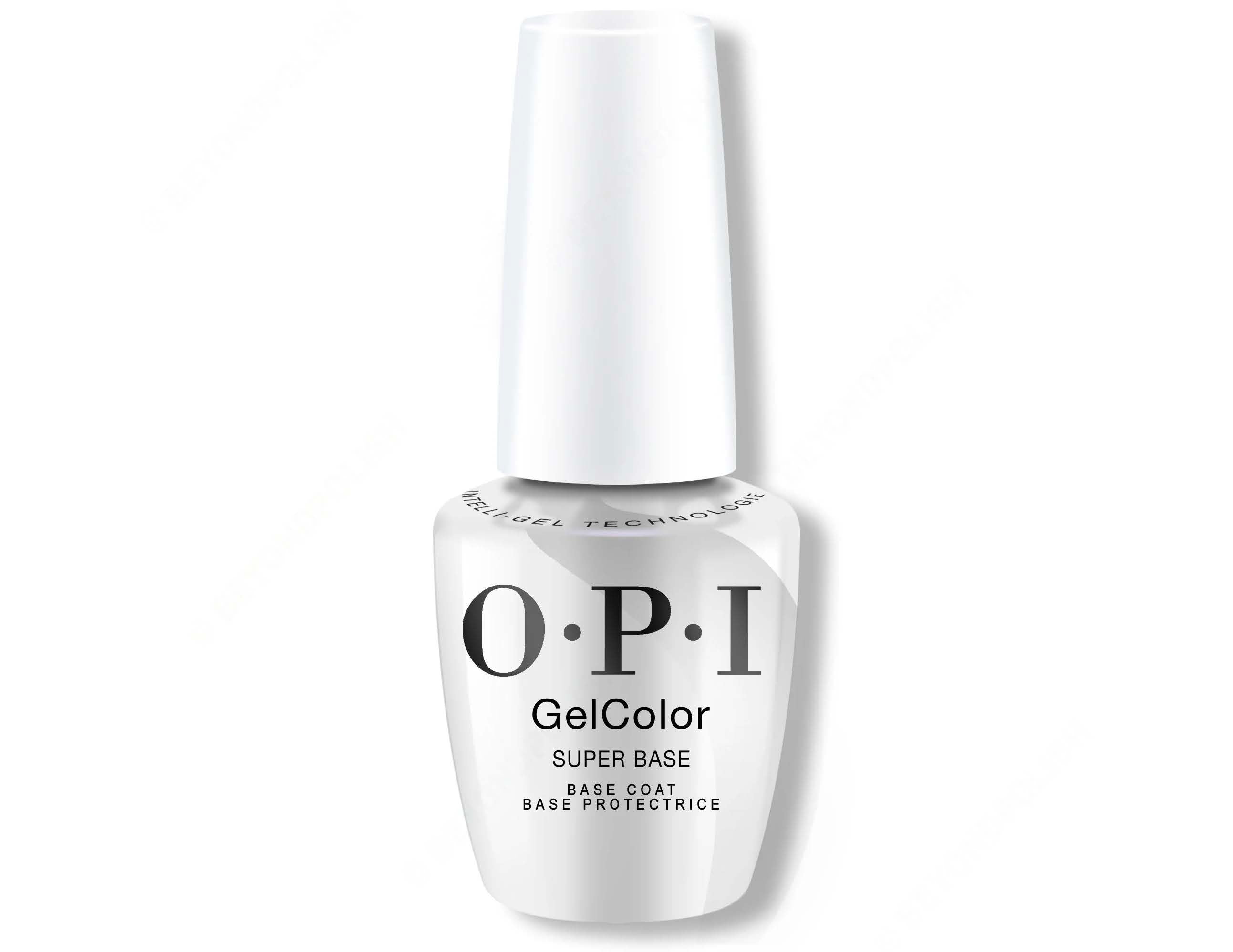 OPI Super Base Base Coat Nail Polish - 0.5 fl oz - Strengthens & Protects Nails for Long-Lasting Manicures - Perfect for Salon & Home Nail Care