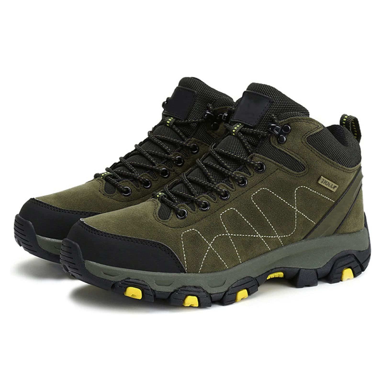 **Men's & Women's Lightweight Hiking Shoes - High-Top Trekking & Mountaineering Boots for Backpacking, Camping & Outdoor Adventures - Durable Unisex Walking Shoes for Active Lifestyles**