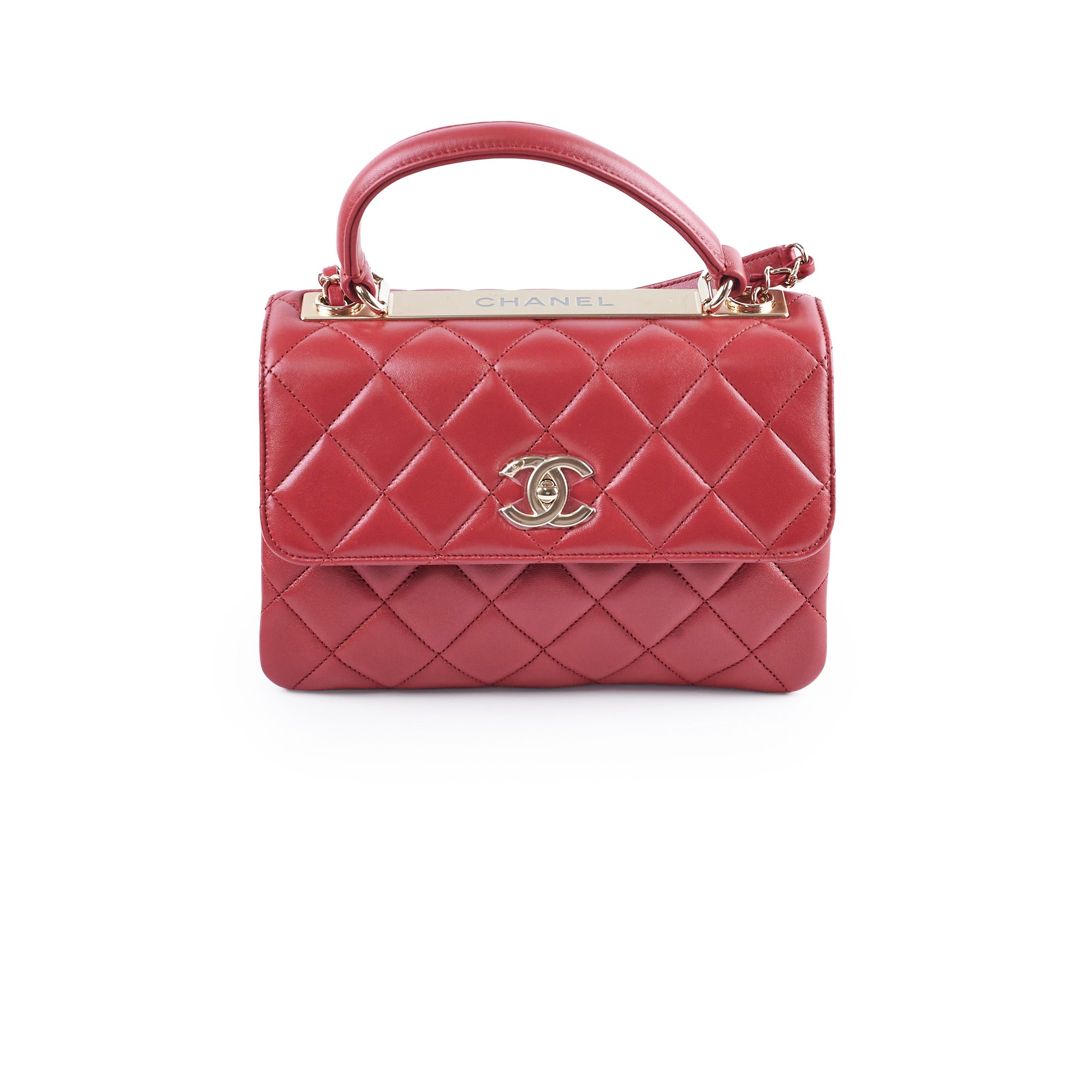 Chanel Small CC Trendy Red 28 Series Crossbody Bag - Luxury Designer Handbag for Women | Perfect for Parties, Date Nights & Special Occasions
