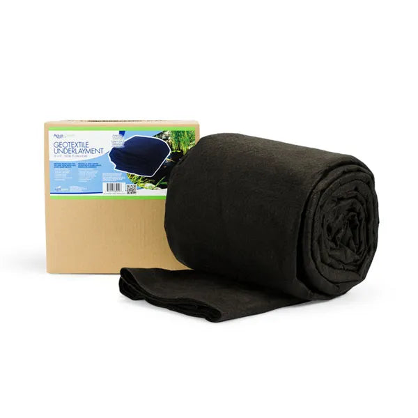 Aquascape Geotextile Underlayment Fabric 10' x 15' - Premium Pond Liner Underlay for Water Features, Landscaping & Erosion Control - Perfect for DIY Ponds, Waterfalls and Garden Projects