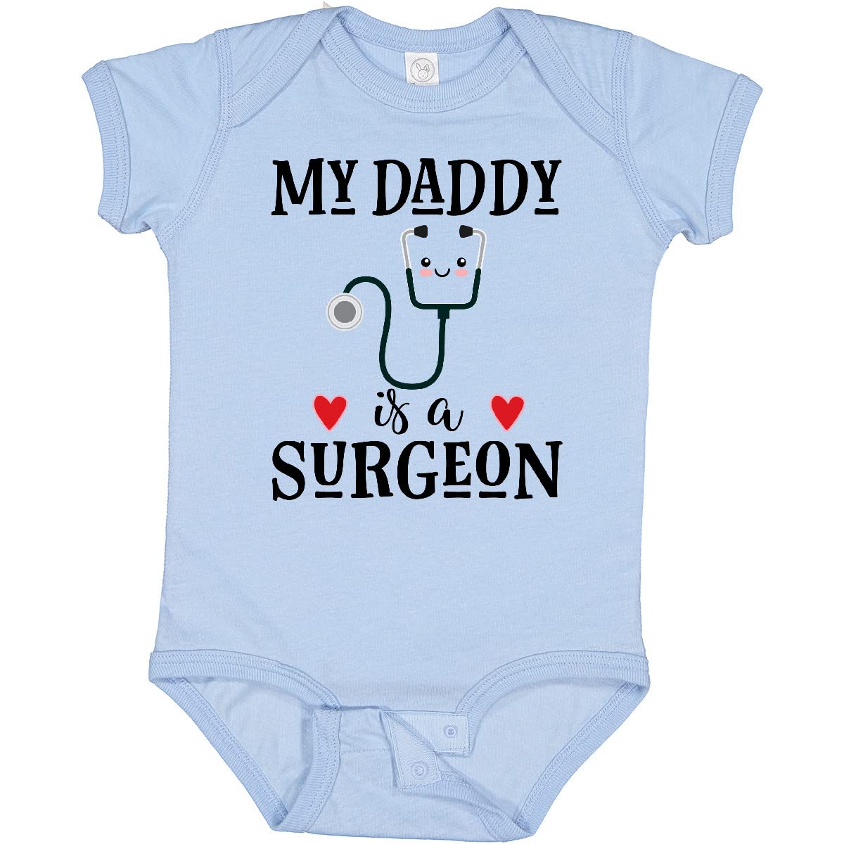 Inktastic Surgeon Daddy Doctor Baby Bodysuit - Cute Infant Onesie for Newborns & Toddlers - Perfect for Doctor-Themed Parties, Hospital Visits & Family Photos