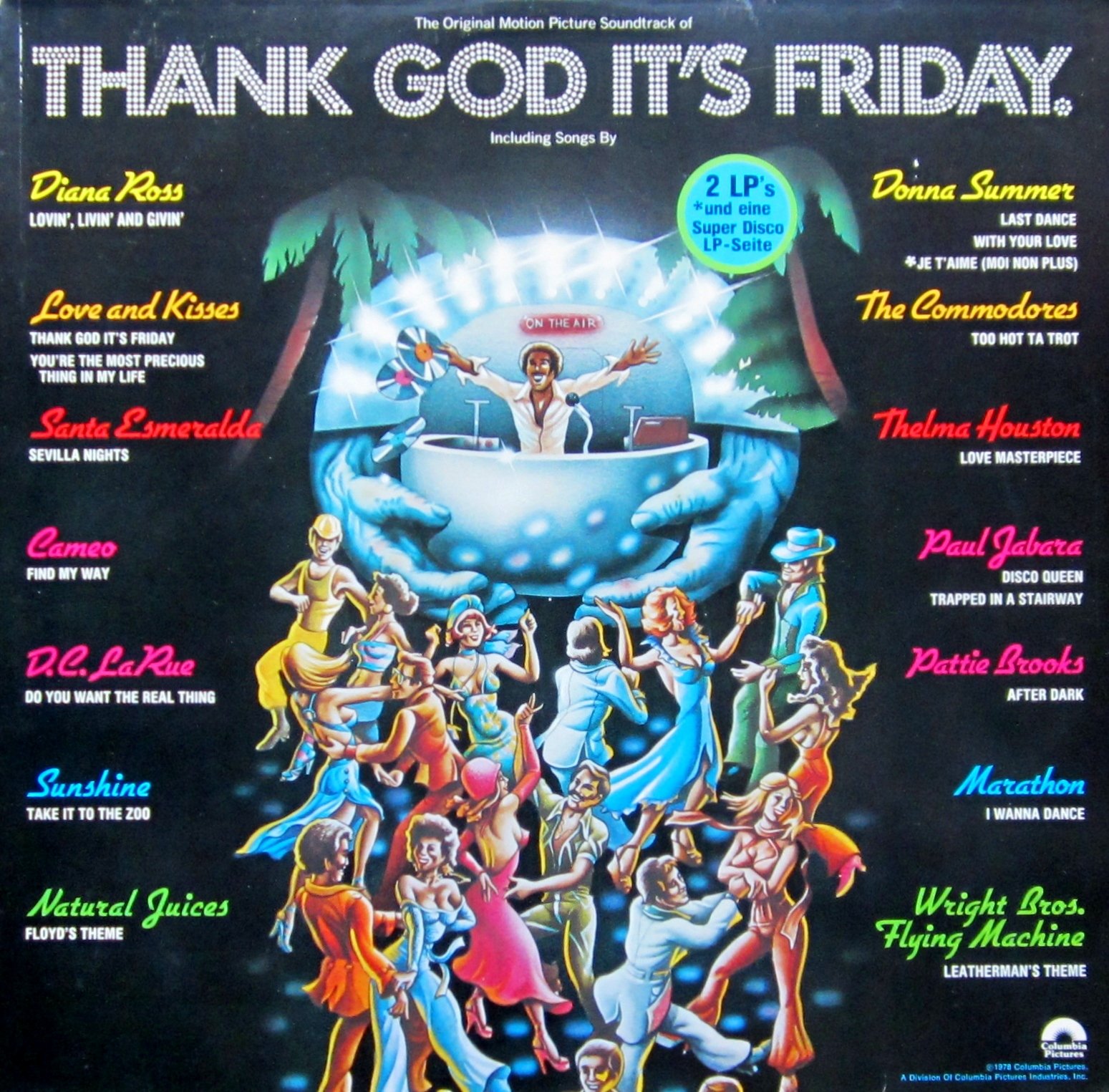 Thank God It's Friday (Original Motion Picture Soundtrack) - Limited Edition 2 LP Vinyl + Bonus 12