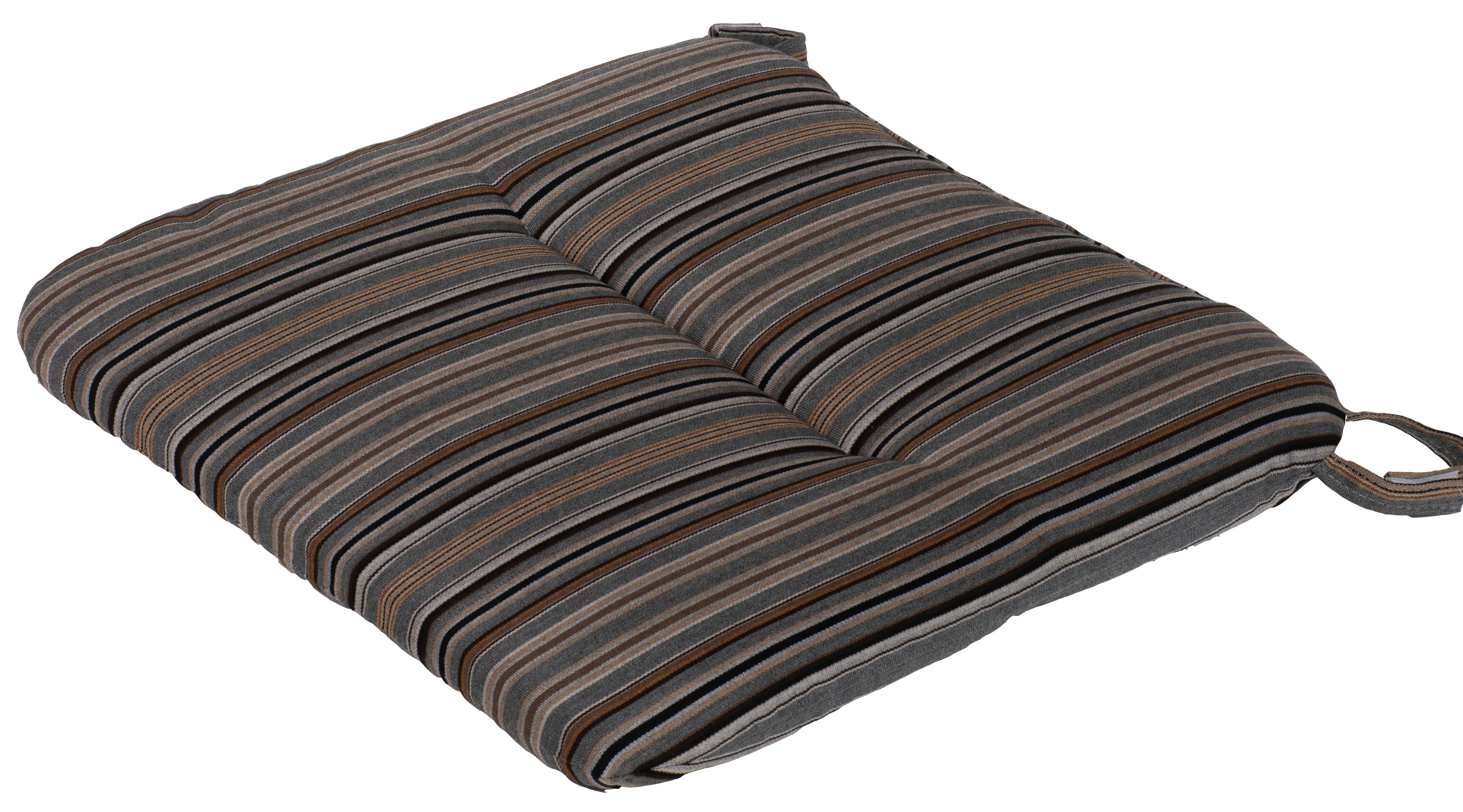 Berlin Gardens Mayhew Chat Chair Seat Cushion - Waterproof Outdoor Patio Furniture Cushion for Garden, Deck, Poolside - Comfortable & Durable Replacement Cushion