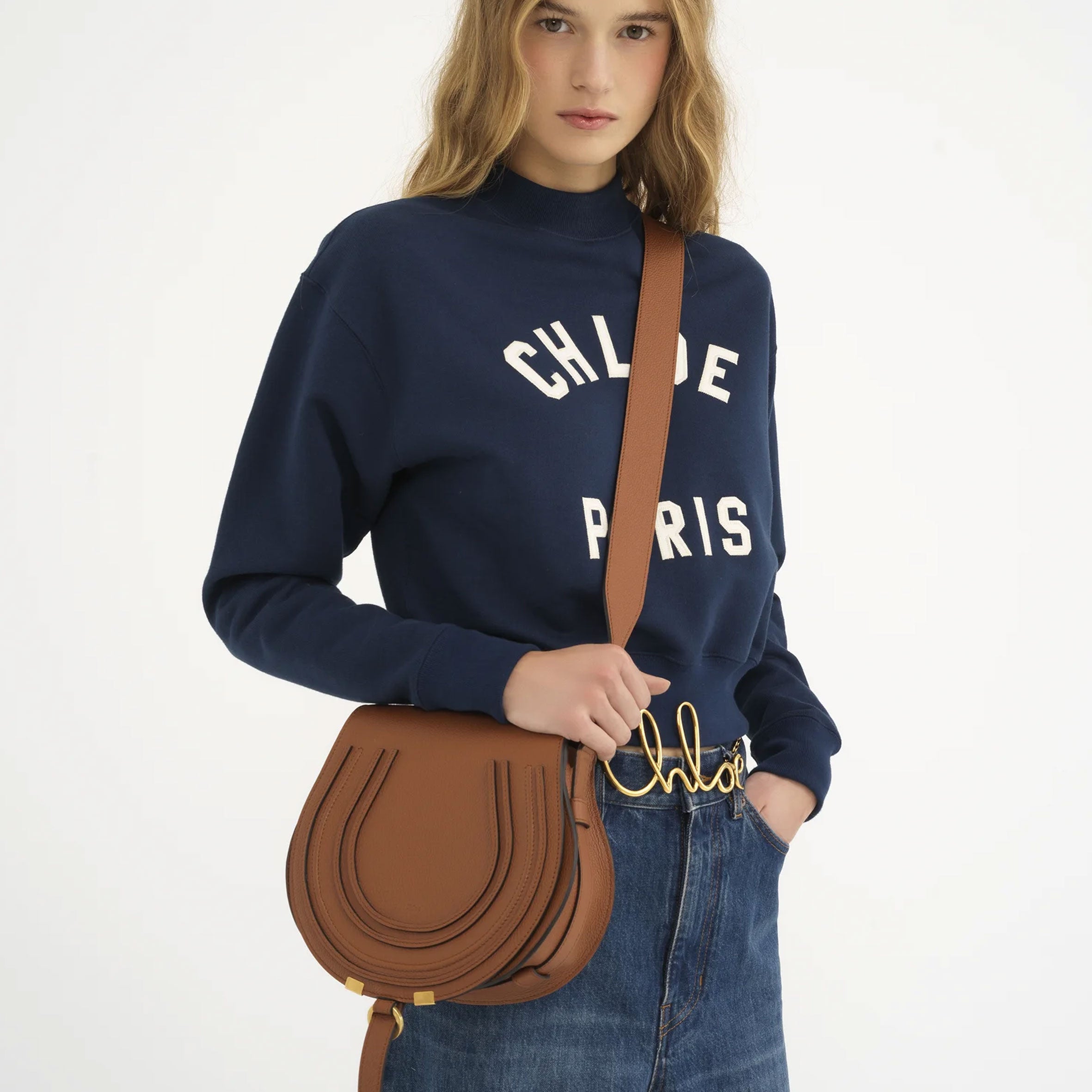 Marcie Small Satchel Handbag for Women - Genuine Leather Crossbody Bag in Tan | Perfect for Work, Travel & Everyday Use