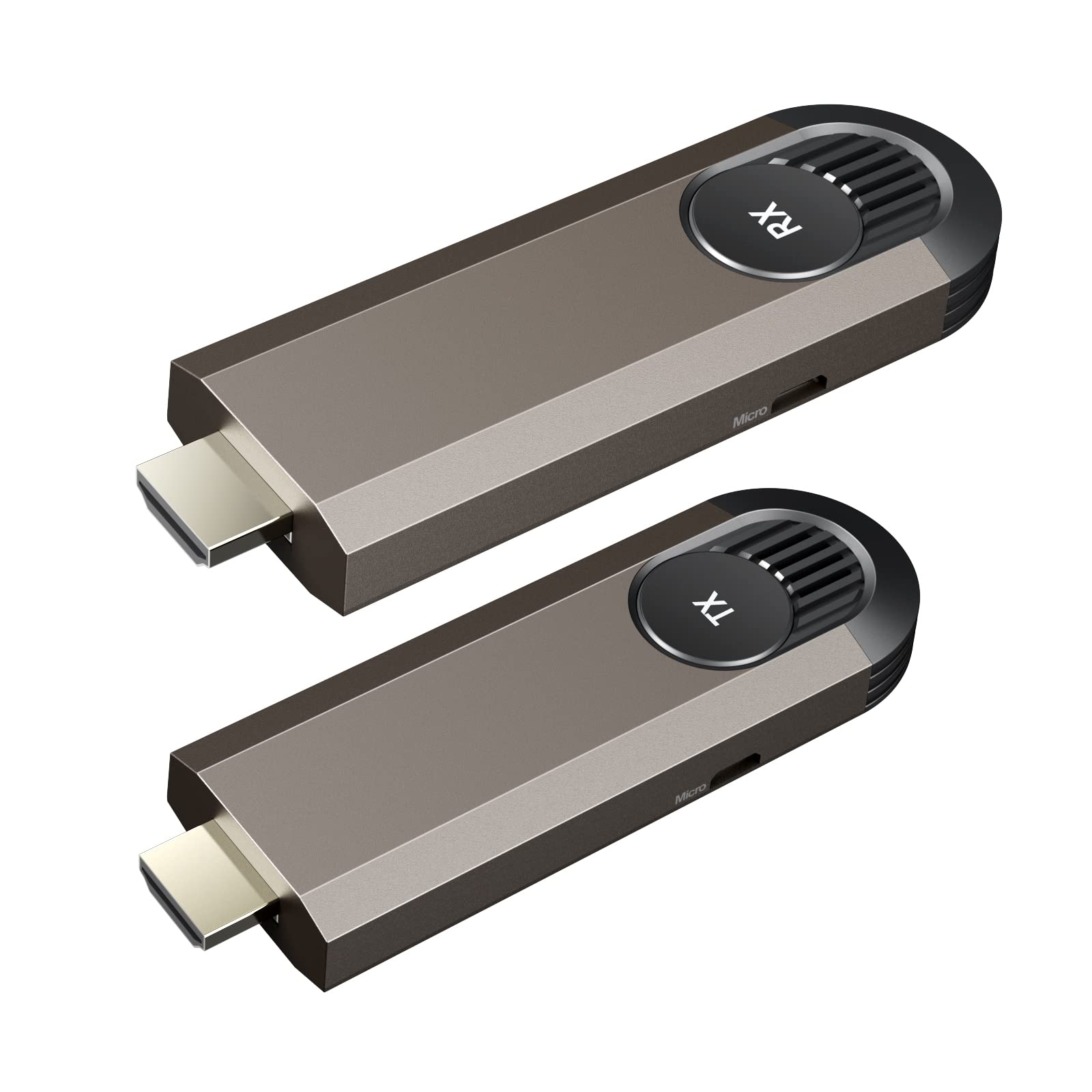Topbuy Wireless HDMI Transmitter and Receiver Kit - Plug & Play Dongle Adapter for Laptop to TV Streaming, Supports 2.4GHz/5GHz Dual Band, Full HD 1080p Video & Audio Transmission - Perfect for Home Theater, Office Presentations, and Gaming on HDTV/Projector