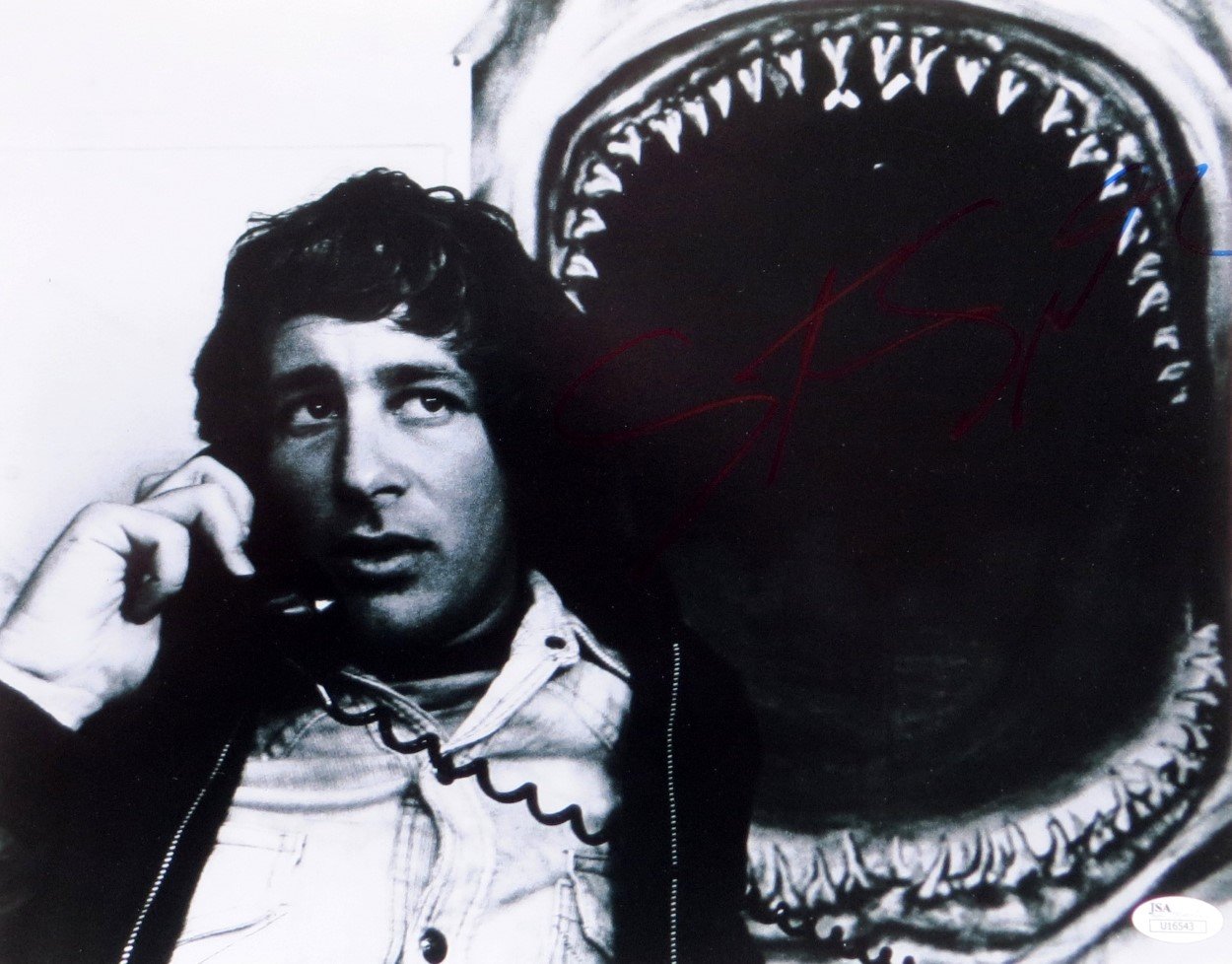 Steven Spielberg Signed Autographed 11X14 Photo - Jaws Director with JSA COA U16543 - Perfect for Movie Memorabilia Collectors & Film Enthusiasts