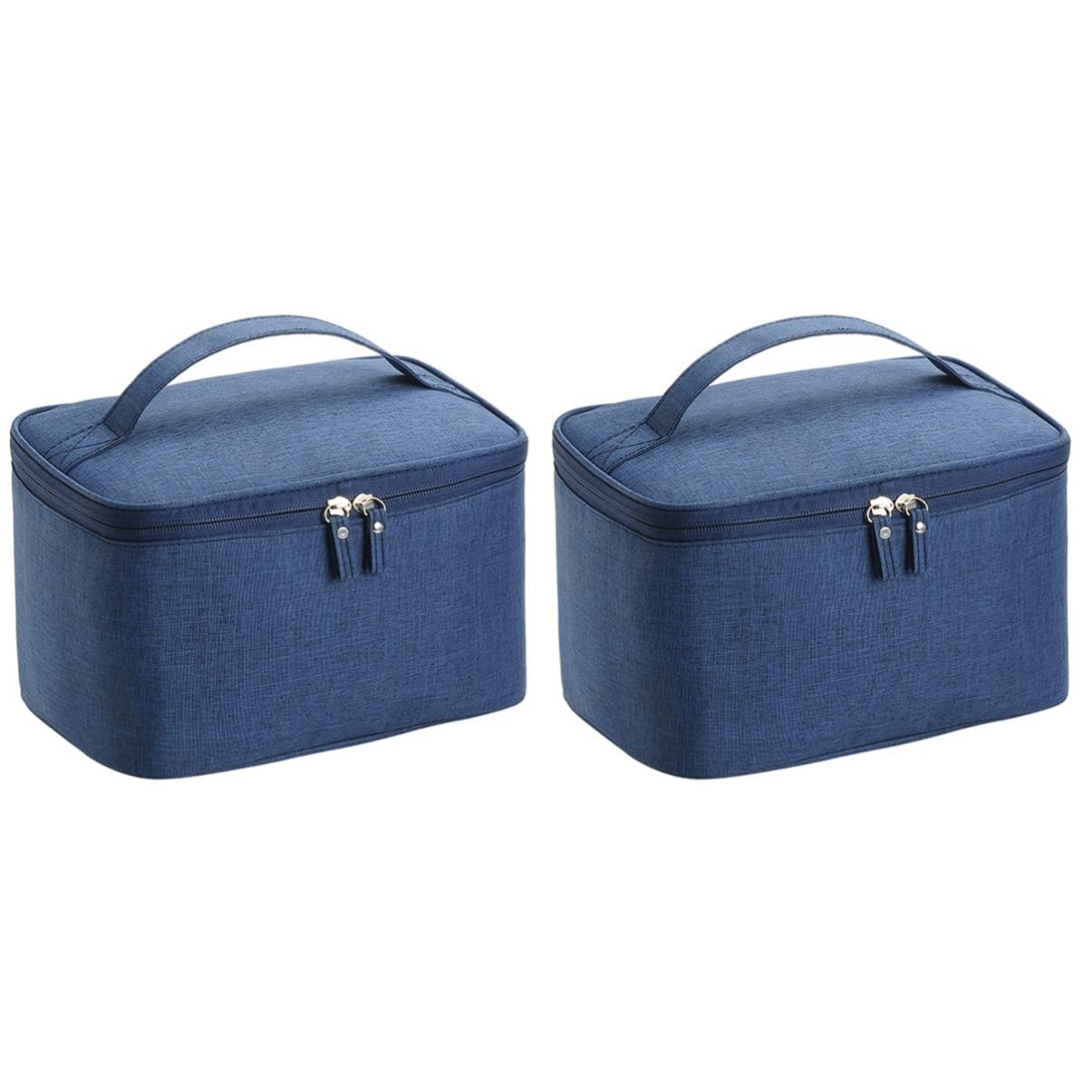 BESPORTBLE 2-Piece Travel Toiletry Bag Set - Waterproof Cosmetic Organizer for Makeup, Toiletries & Essentials - Perfect for Airplane, Gym, Camping & Business Trips