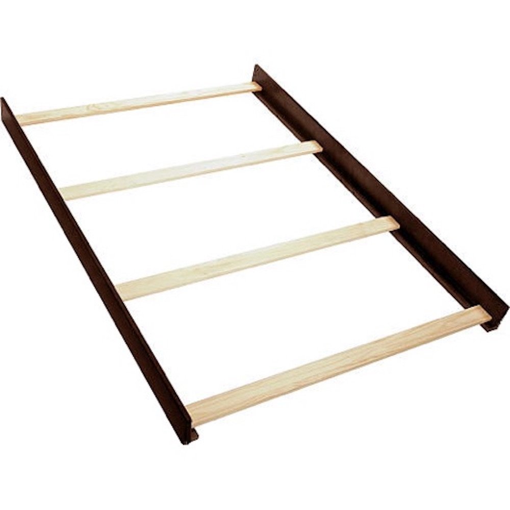 Full Size Conversion Kit Bed Rails for Young America Cribs - Espresso Finish | Toddler to Twin Bed Safety Guardrails | Perfect for Nursery Room Upgrade & Child's Bedroom Decor
