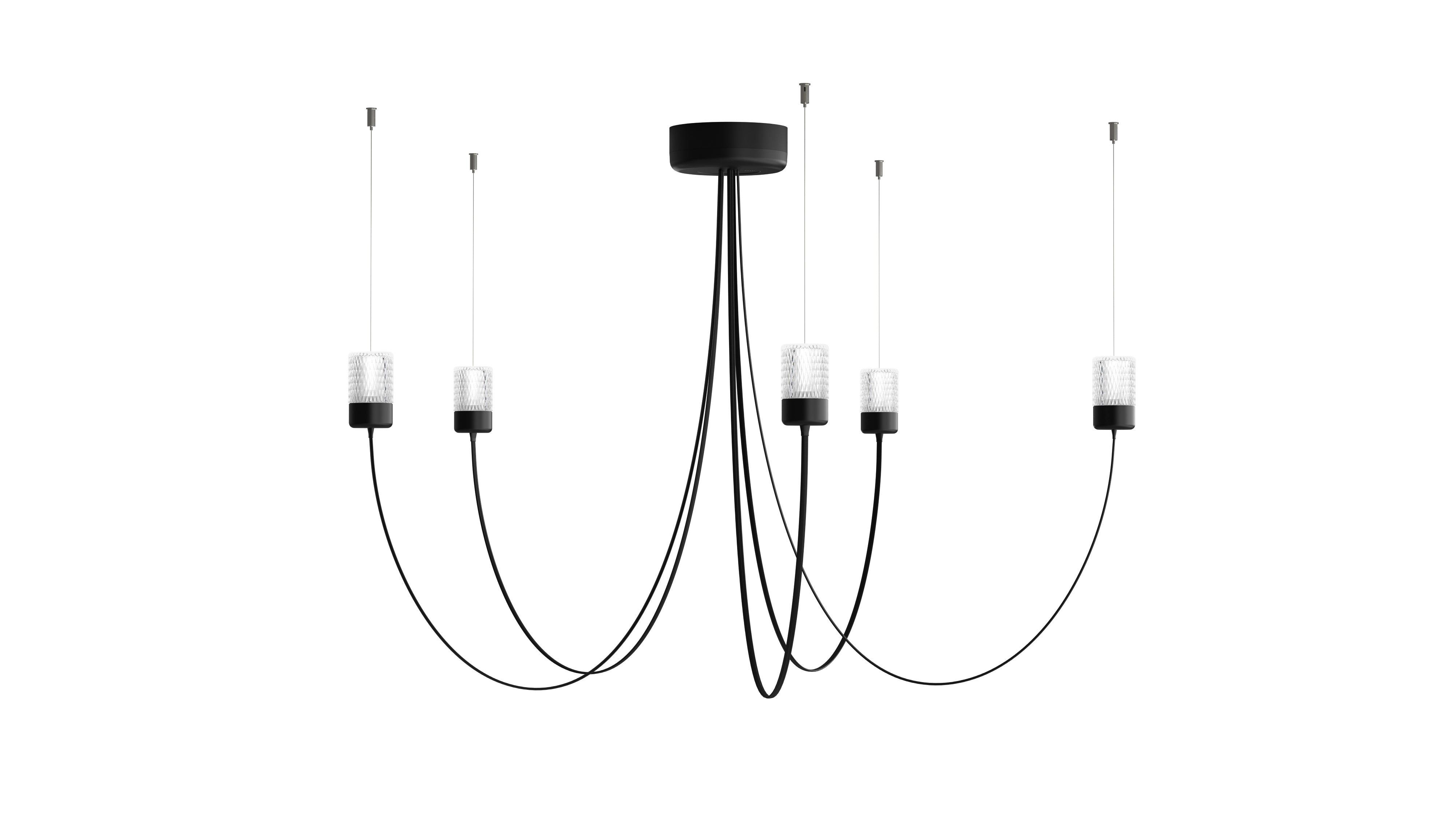 Elegant Gravity Chandelier - Modern LED Ceiling Light Fixture for Dining Room, Bedroom & Living Room Decor - Perfect for Home, Hotel and Restaurant Lighting
