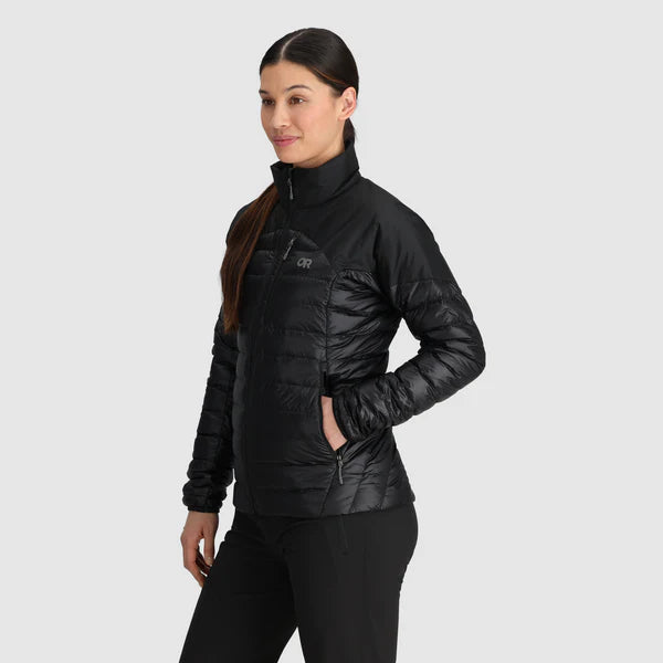 Lightweight Women's Helium Down Jacket - Warm Winter Coat for Outdoor Activities, Hiking & Travel