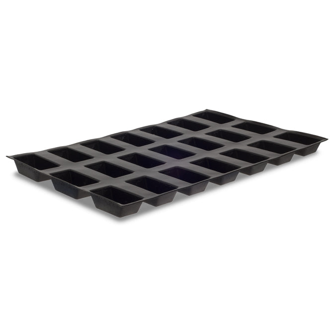 Flexipan Large Rectangles Silicone Baking Mold - 21 Cavity Non-Stick Cake Pan for Perfect Brownies, Bars & Desserts | Ideal for Home Baking, Party Treats & Holiday Cooking