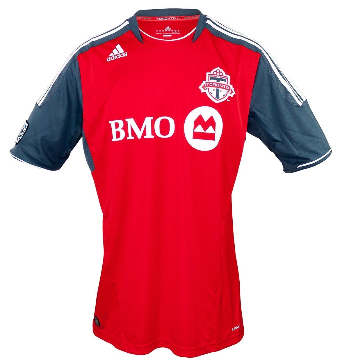 Toronto FC Climacool Red Replica Soccer Jersey - Authentic MLS Fan Gear for Men & Women - Perfect for Match Days, Training & Sports Events