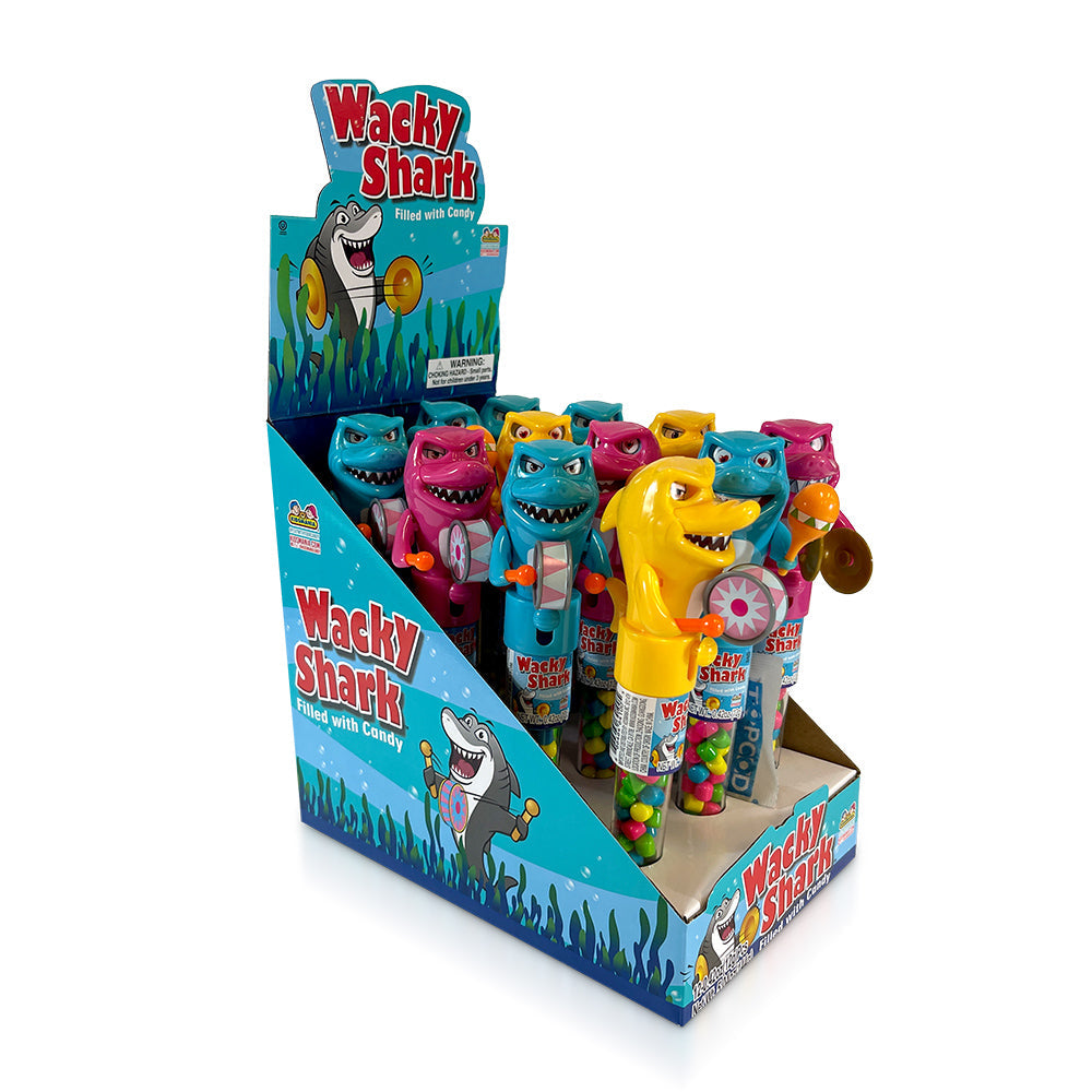 Kidsmania Wacky Shark Toy Set - 12-Piece Box for Kids | Fun Party Favors, Birthday Gifts & Classroom Rewards