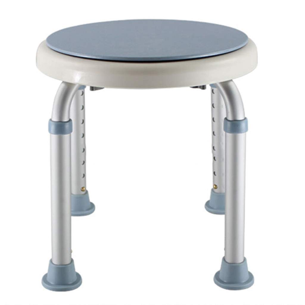 360 Degree Rotating Bath Stool - Anti-Slip Shower Seat for Elderly & Pregnant Women, Adjustable Bathroom Stool with Non-Slip Feet - Perfect for Safe Bathing, Spa Relaxation & Shower Comfort