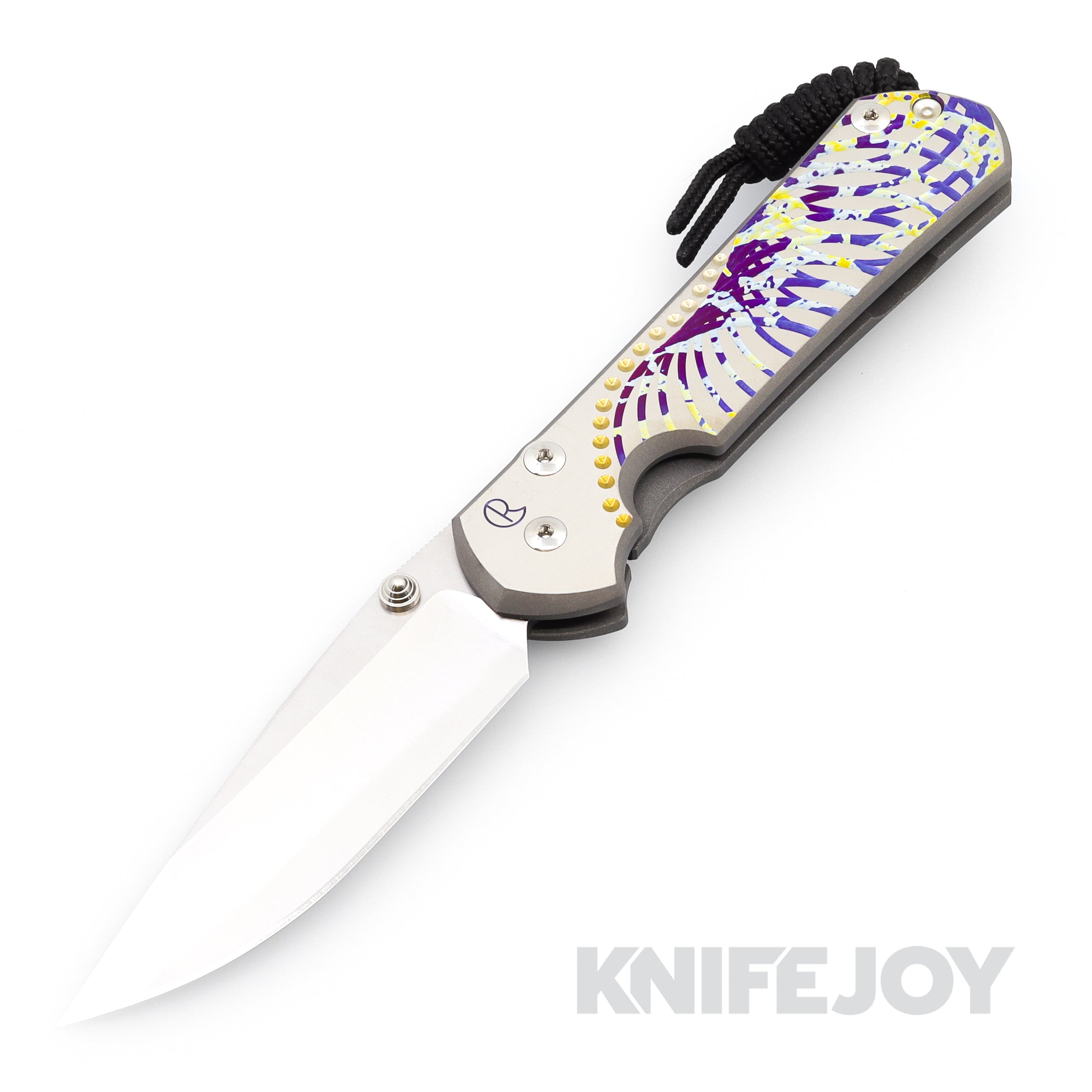 Chris Reeve Knives Large Sebenza 31 Folding Pocket Knife - Premium Magnacut Drop Point Blade & Titanium Handles with Unique Graphic Design | EDC, Outdoor Survival, Hunting & Camping Gear