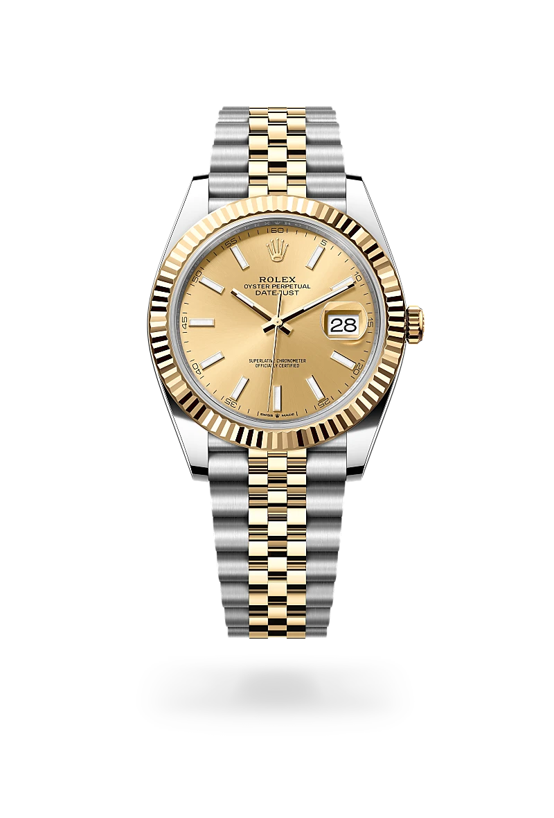 Rolex Datejust 41 Men's Watch - Yellow Rolesor (Oystersteel & Yellow Gold) Ref. M126333-0010 | Luxury Automatic Watch for Business & Formal Occasions | Richter & Phillips Jewelers