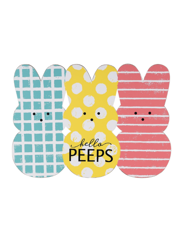 Hello Peeps Topper - Fun & Colorful Cake Topper for Birthday Parties, Baby Showers & Celebrations