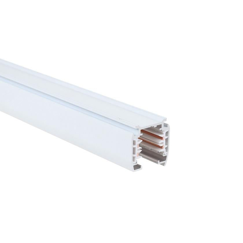 1M 3 Circuit 4 Wire White LED Track Lighting System - Perfect for Home, Office, and Retail Spaces