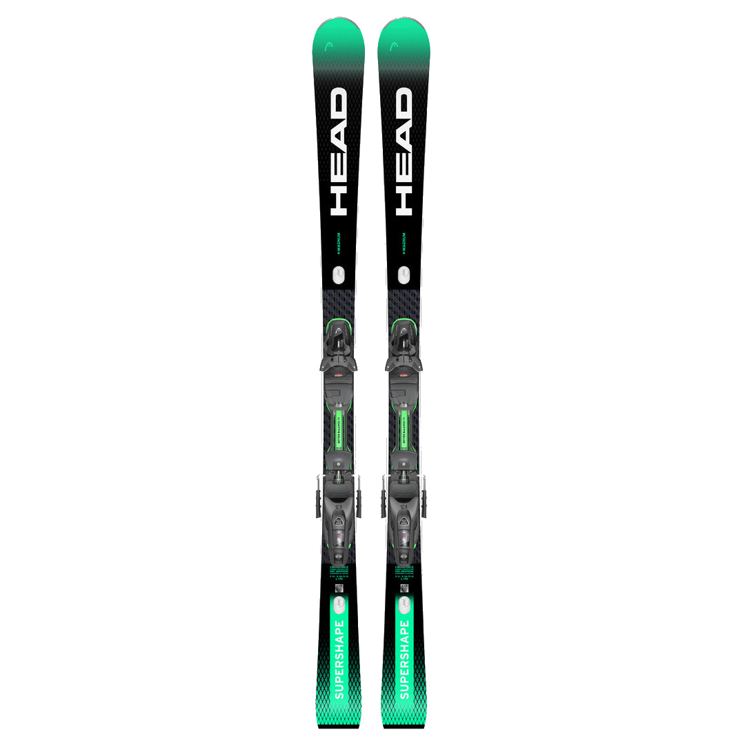 2025 Head Unisex SUPERSHAPE E MAGNUM Skis with PRD 12 GW Bindings - All-Mountain Performance for Men & Women | Perfect for Powder, Groomers & Freeriding
