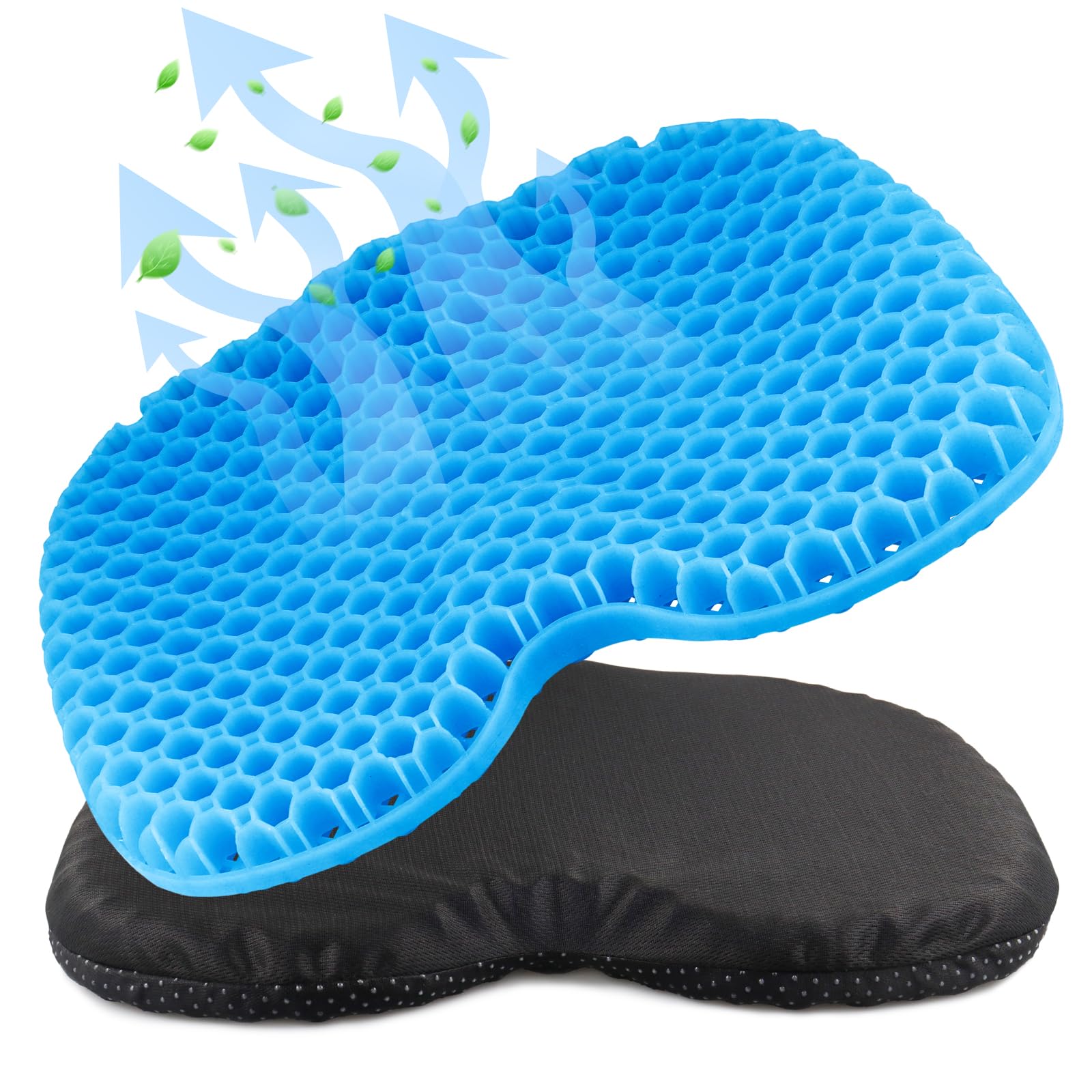 **Non-Slip Kayak Seat Cushion – Waterproof Thick Gel Kayak Seat Pad with Anti-Slip Cover – Comfortable Canoe Seat Cushion for Kayaking & Boating – Perfect for Fishing, Paddling & Outdoor Adventures**