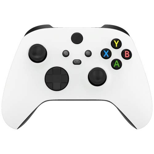 Custom Xbox One X Controller - UN-MODDED Soft White with 3.5mm Jack & Unique Design | Perfect for Gaming, Streaming & Competitive Play