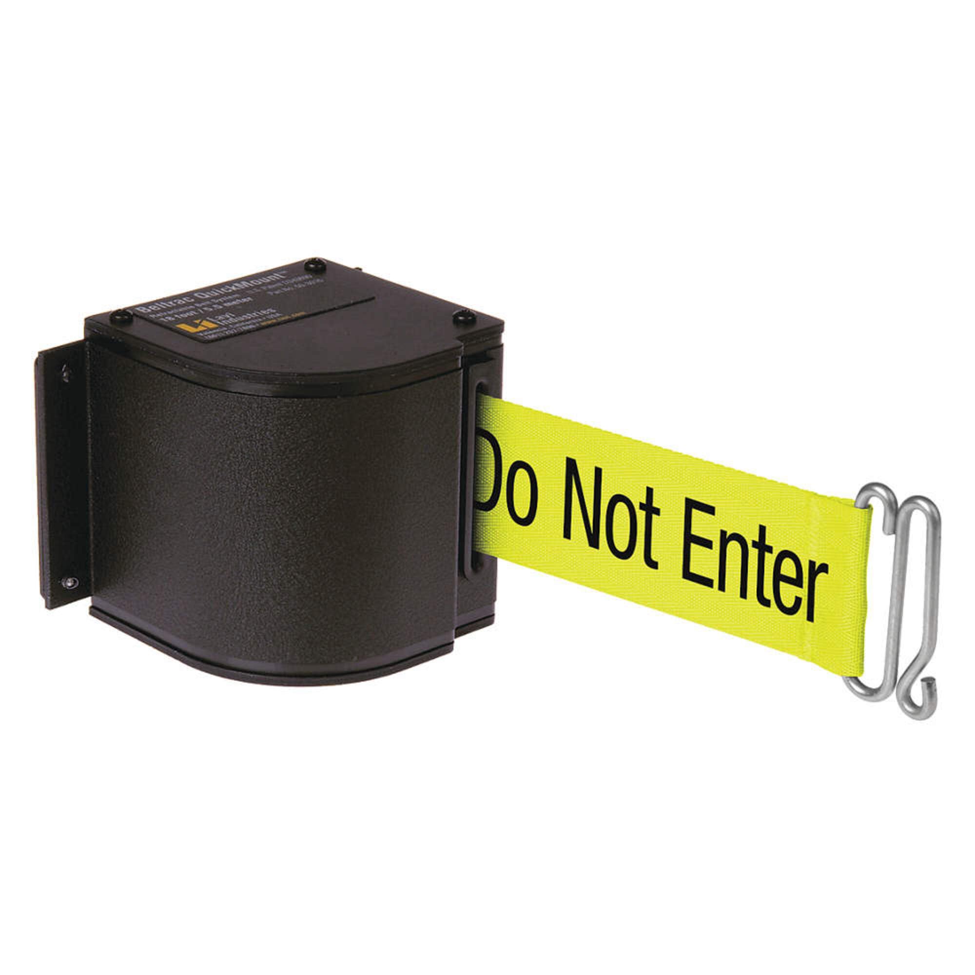 QUICKMOUNT Safety Barricade - Heavy Duty Caution Barrier for Construction Sites, Crowd Control & Event Safety | OSHA Compliant Safety Equipment