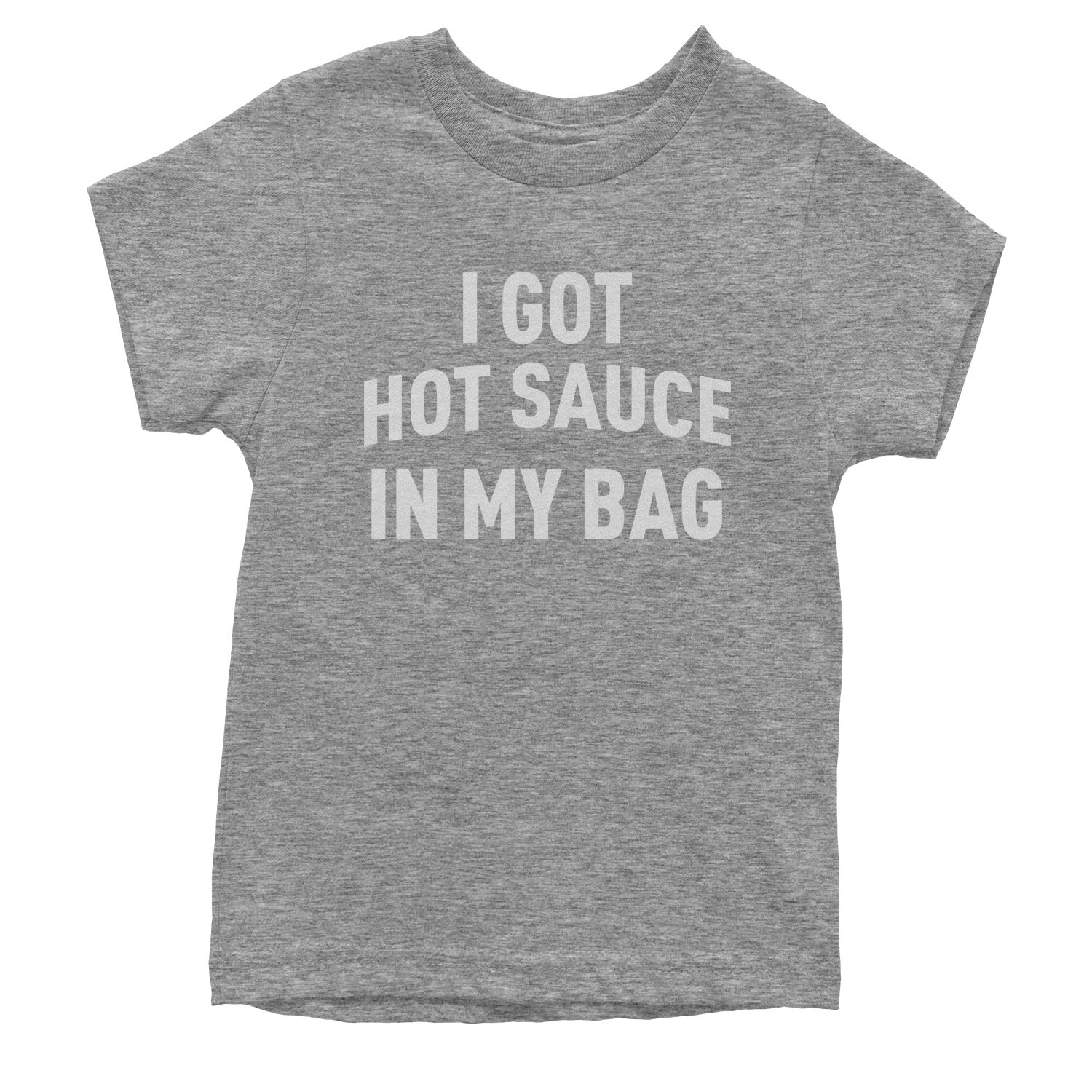 Expression Tees 'I Got Hot Sauce in My Bag Swag' Youth T-Shirt - Trendy Graphic Tee for Teens & Young Adults - Perfect for Concerts, School & Casual Outfits