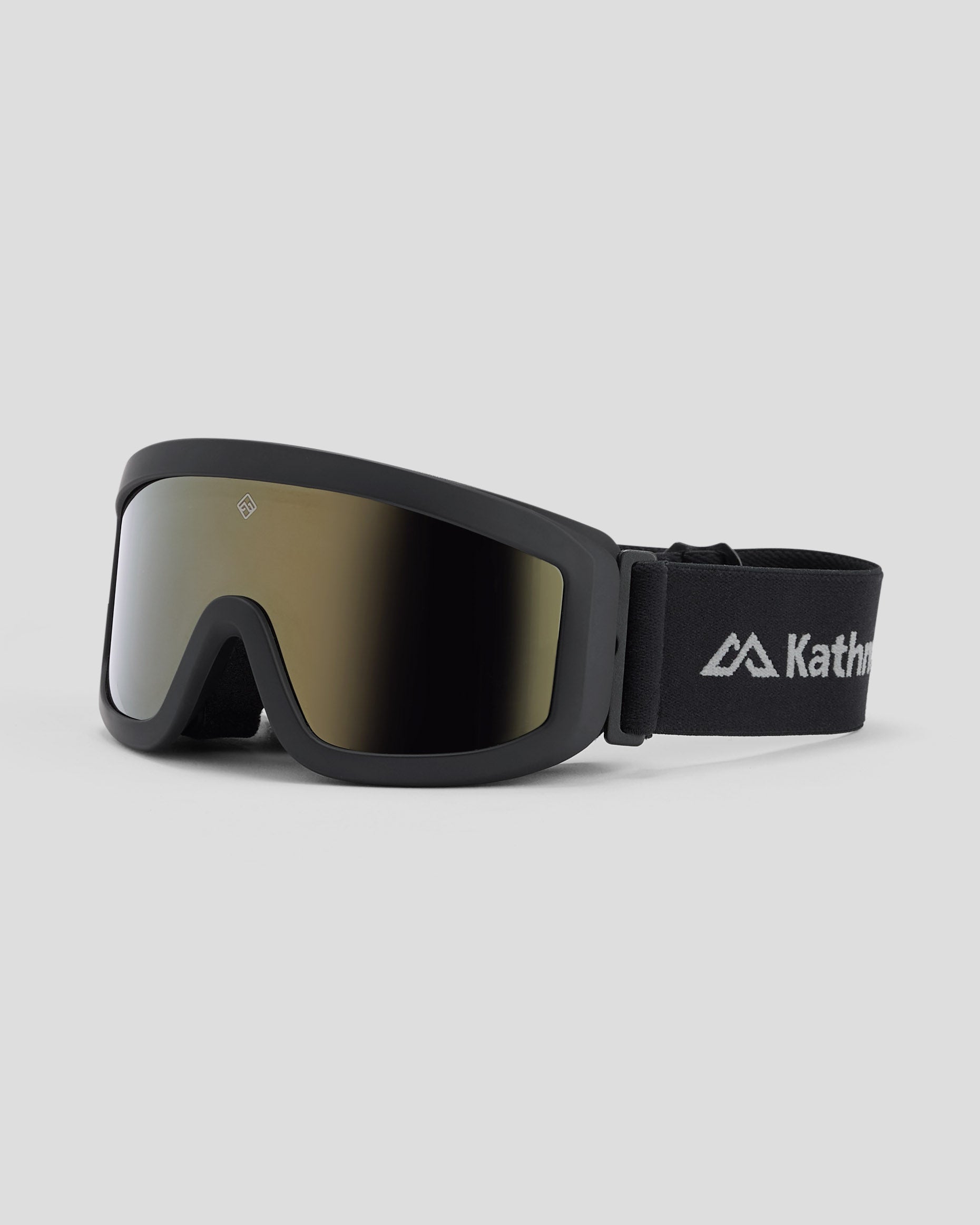PWDR Days Kids Snow Goggles - Black Stingray Style for Boys & Girls - UV Protection Winter Sports Eyewear for Skiing, Snowboarding & Outdoor Adventures