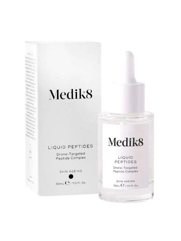 Medik8 Liquid Peptides™ Anti-Aging Serum for Face - Hydrating & Firming Peptide Treatment for Wrinkles & Fine Lines - Perfect for Nighttime Skincare Routine & Daily Use