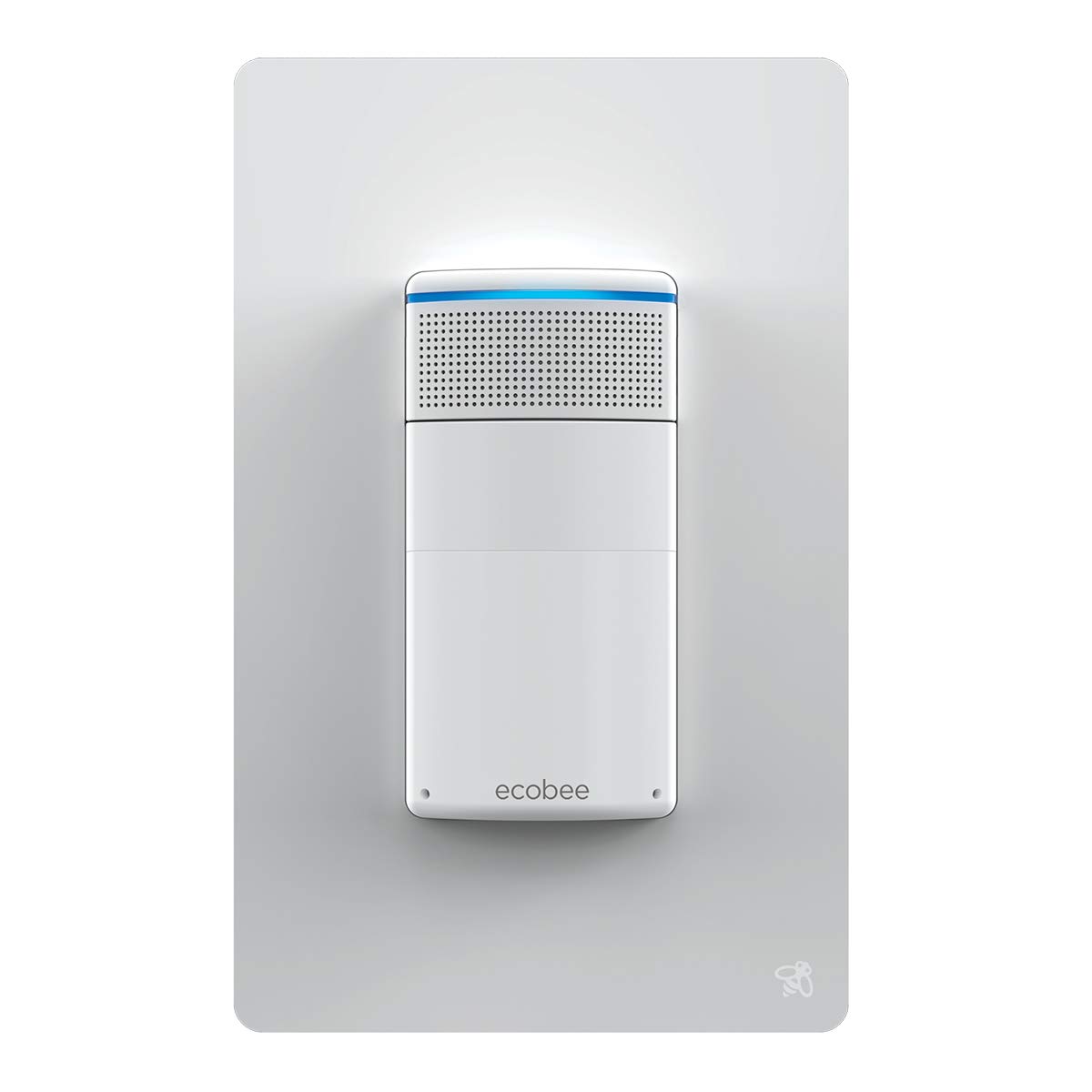 Ecobee Switch+ Smart Light Switch with Built-in Amazon Alexa - Voice Control, WiFi Enabled, Works with Smart Home Devices - Perfect for Living Room, Bedroom & Kitchen Automation