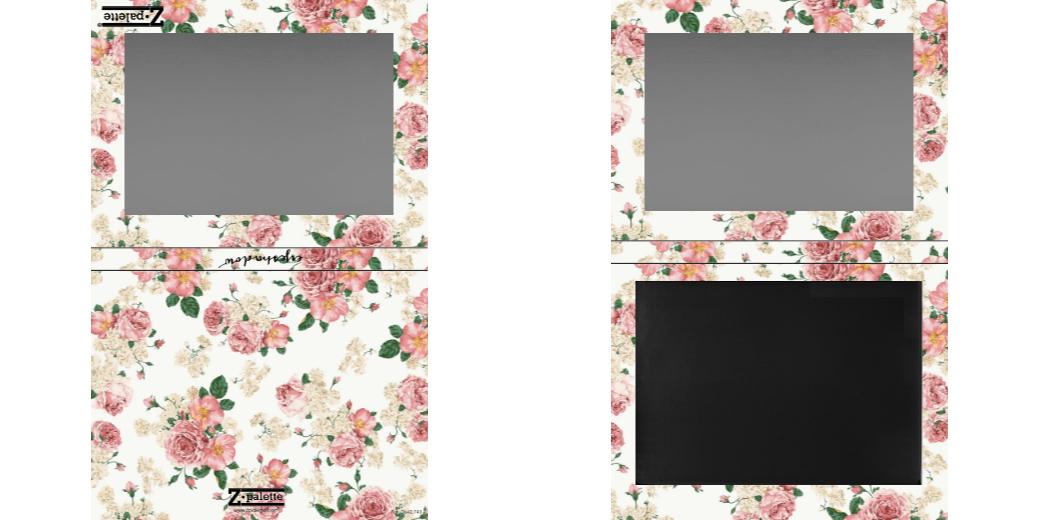 Custom Extra Large Z Palette - Magnetic Makeup Palette for Eyeshadows & Blush - Perfect for Professional Makeup Artists & Travel