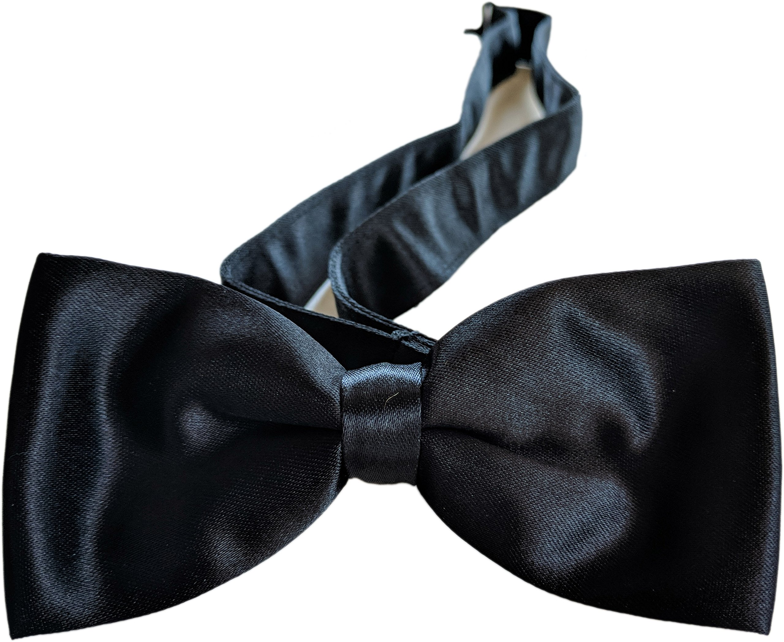 100 Pack Black Bow Ties for Men - Bulk Wholesale Formal Neckwear for Weddings, Prom, Groomsmen & Special Events