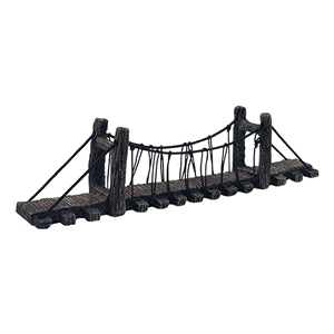 AquaWorld Suspension Bridge - Durable Outdoor Hanging Bridge for Backyard, Garden & Playground - Perfect for Kids, Pets & Adventure Enthusiasts