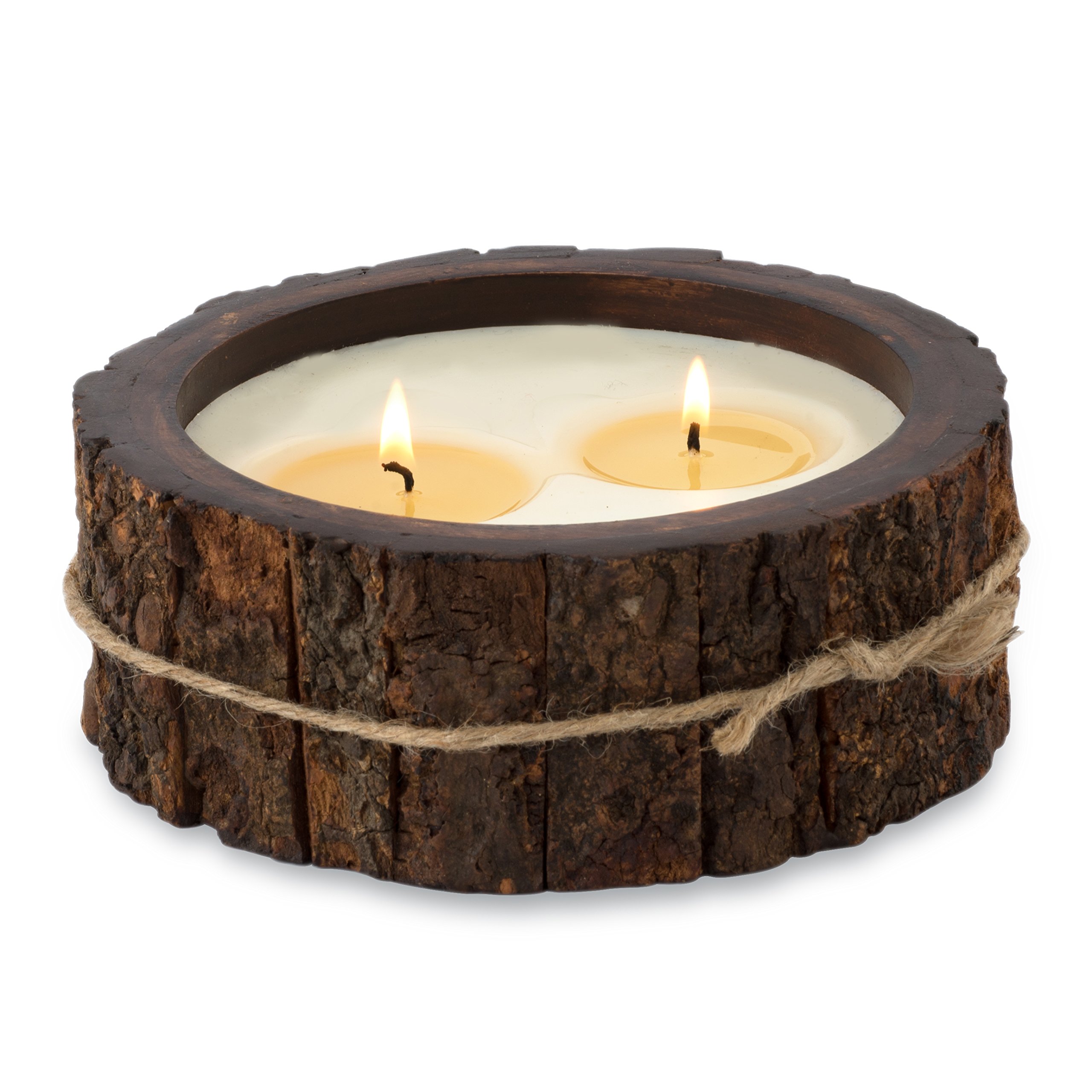 Himalayan Candles Tree Bark Candle - 26 oz Natural Tobacco Bark Scented Candle for Home Decor, Aromatherapy, Relaxation & Gifts