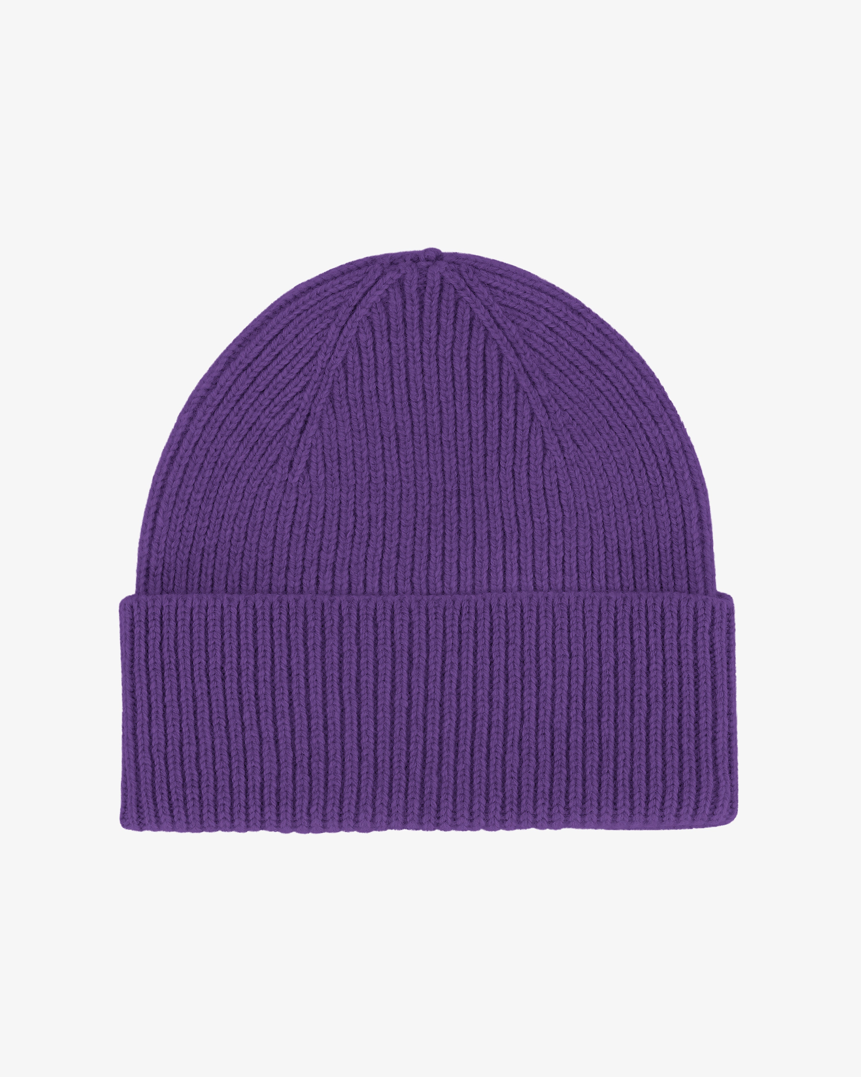 Premium Merino Wool Beanie Hat for Men & Women - Ultra Violet Winter Beanie - Soft Warm Knit Hat for Skiing, Hiking & Outdoor Activities