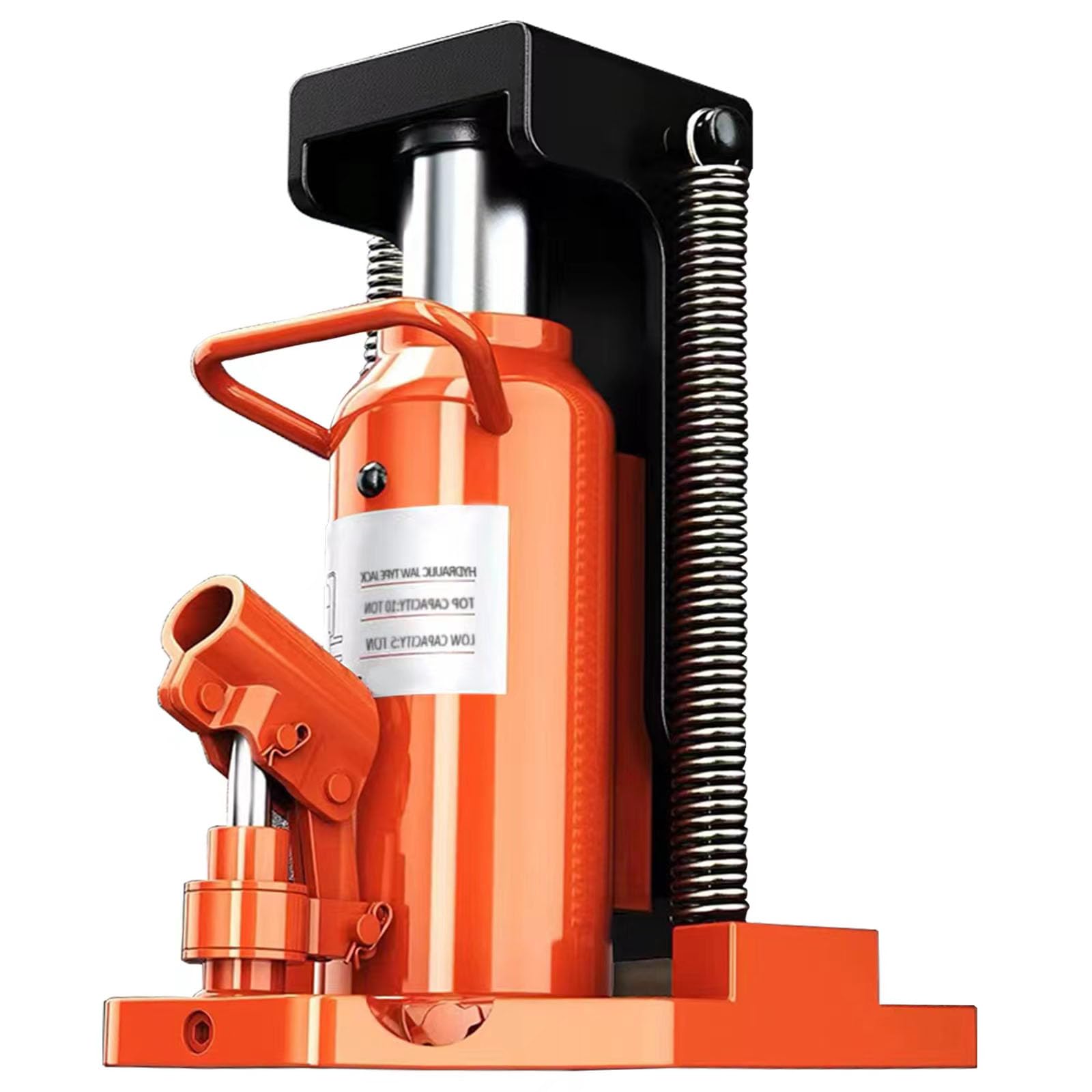 2.5T/5T Hydraulic Toe Jack Lift - Heavy Duty Air Hydraulic Lifting Tool - Heat Treated Steel Construction - Ideal for Machinery Moving, Equipment Repair & Industrial Maintenance
