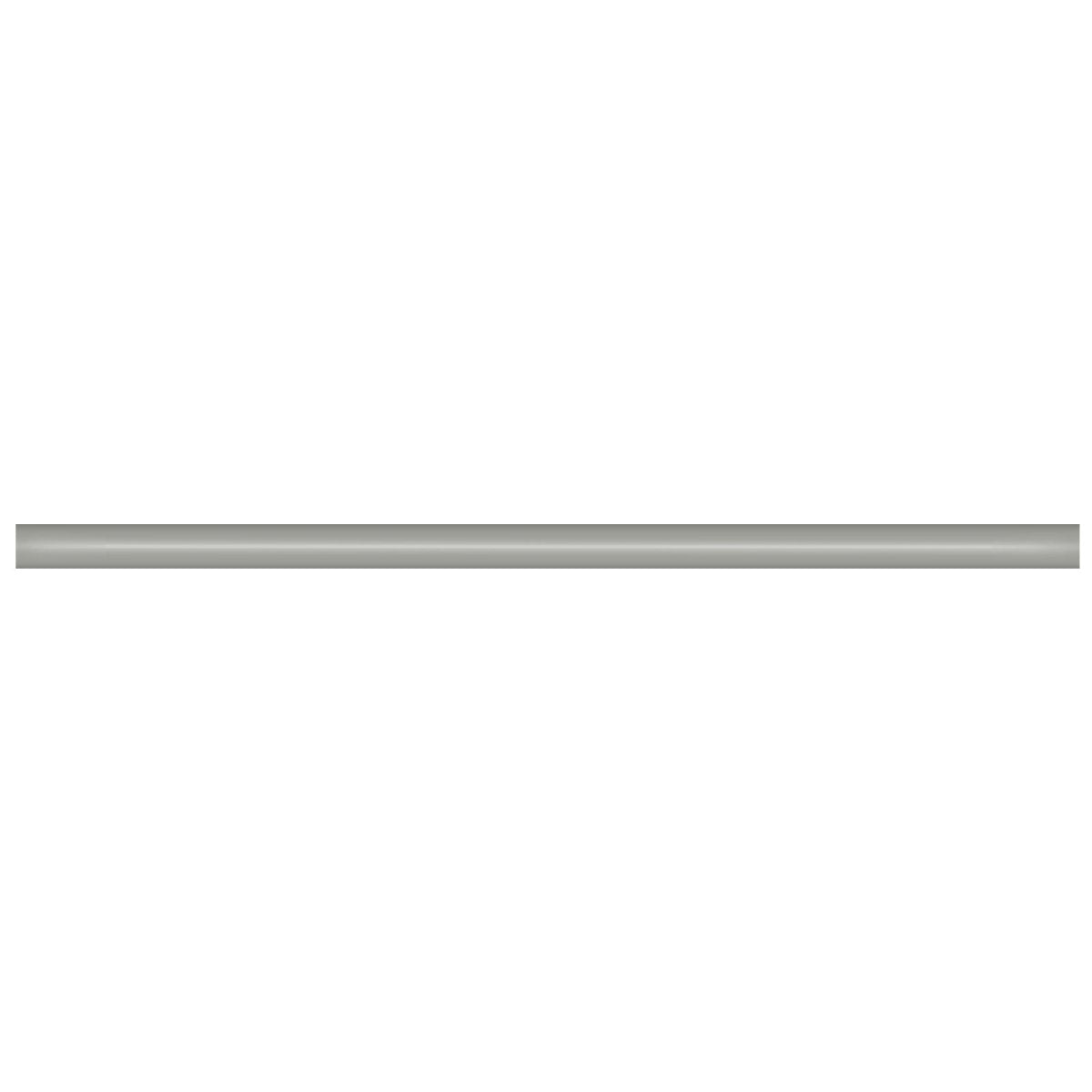 12-Inch Soho Cement Chic Matte Glazed Ceramic Quarter Round Tile - Perfect for Kitchen Backsplash, Bathroom Walls & Modern Home Decor