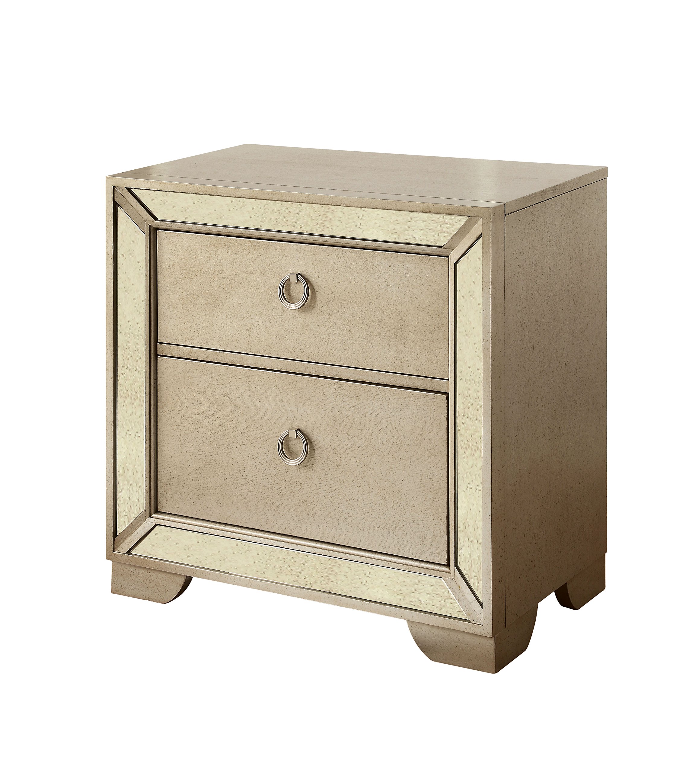 Furniture of America Hanson Gold Accent Chair - Modern Living Room Seating for Home, Office & Lounge Decor
