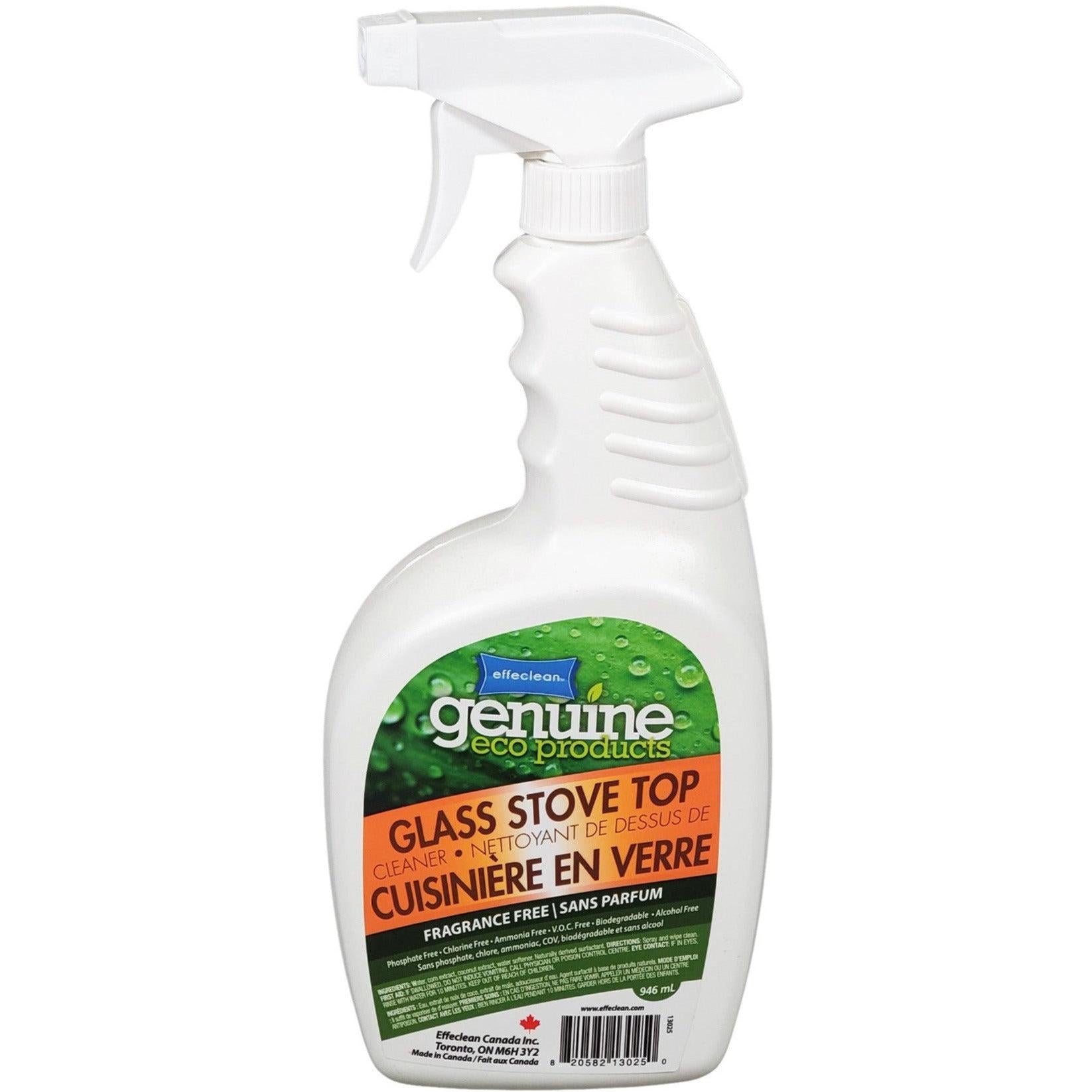 Effeclean Multi-Surface Cleaner - Streak-Free Glass & Stove Top Cleaner - Safe for Kitchen, Windows, Mirrors & Appliances - Perfect for Daily Cleaning & Tough Grease Removal