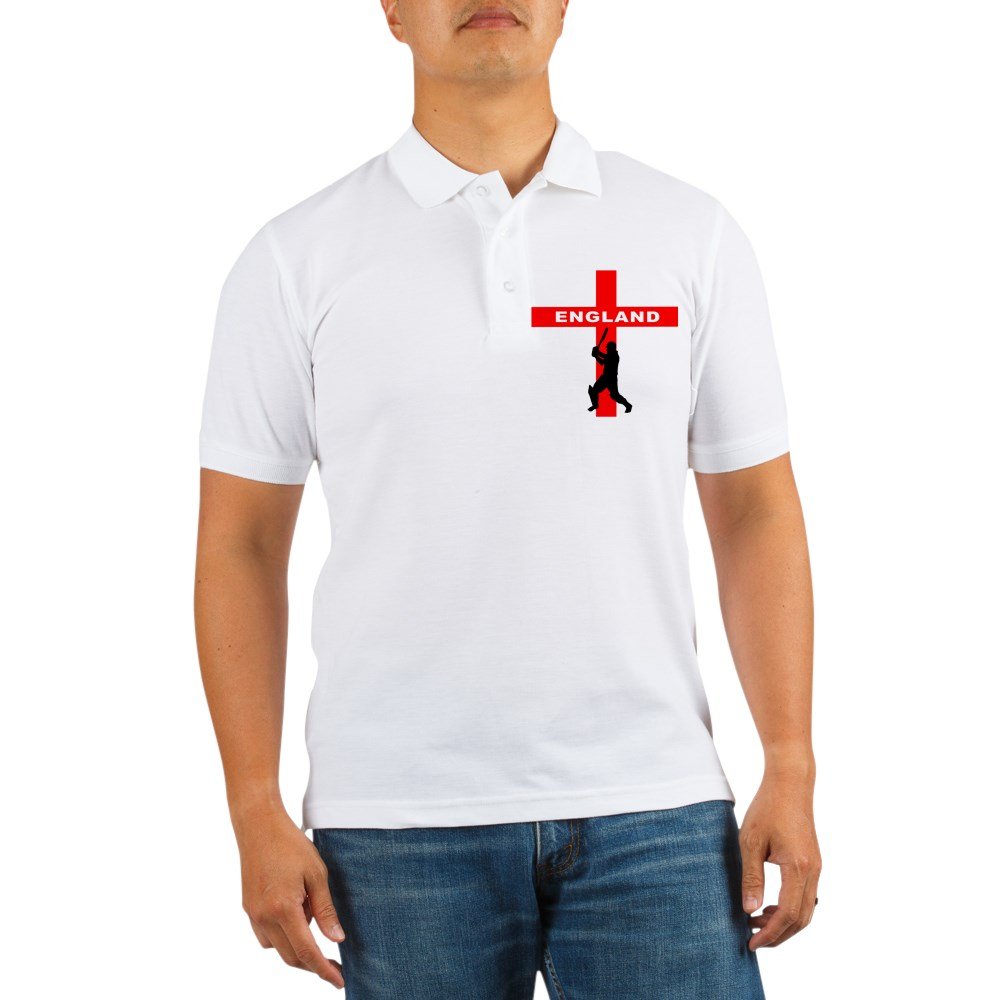 England Cricket Golf Shirt - Breathable Performance Polo for Men & Women - Perfect for Golf, Cricket & Casual Wear