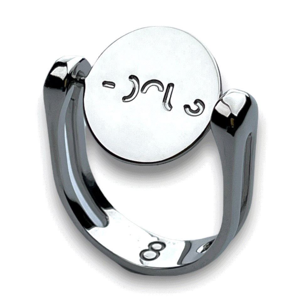 FOCUS Spinner Fidget Ring - Interchangeable Stress Relief Ring for Anxiety & Focus - Perfect for Office, School, and ADHD Therapy