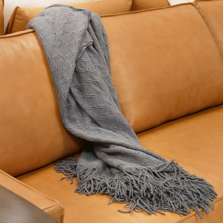 Soft & Cozy Serenity Throw Blanket for Couch, Bed & Travel - Ultra Plush Fleece Blanket for Relaxing at Home, Camping & Gifts